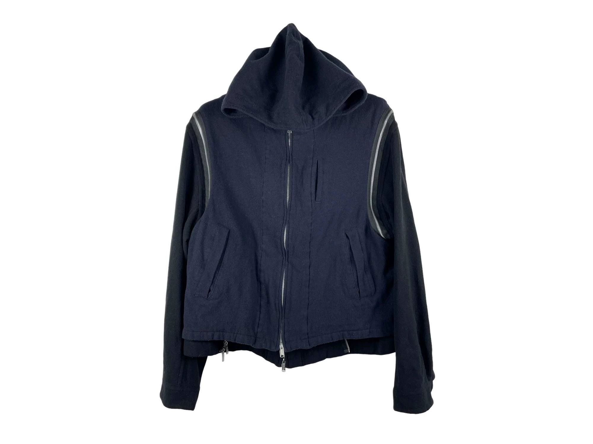 Undercover Undercover 21AW 3-Way Color Blocked Wool Zip Jacket Size US XL / EU 56 / 4 - 1 Thumbnail