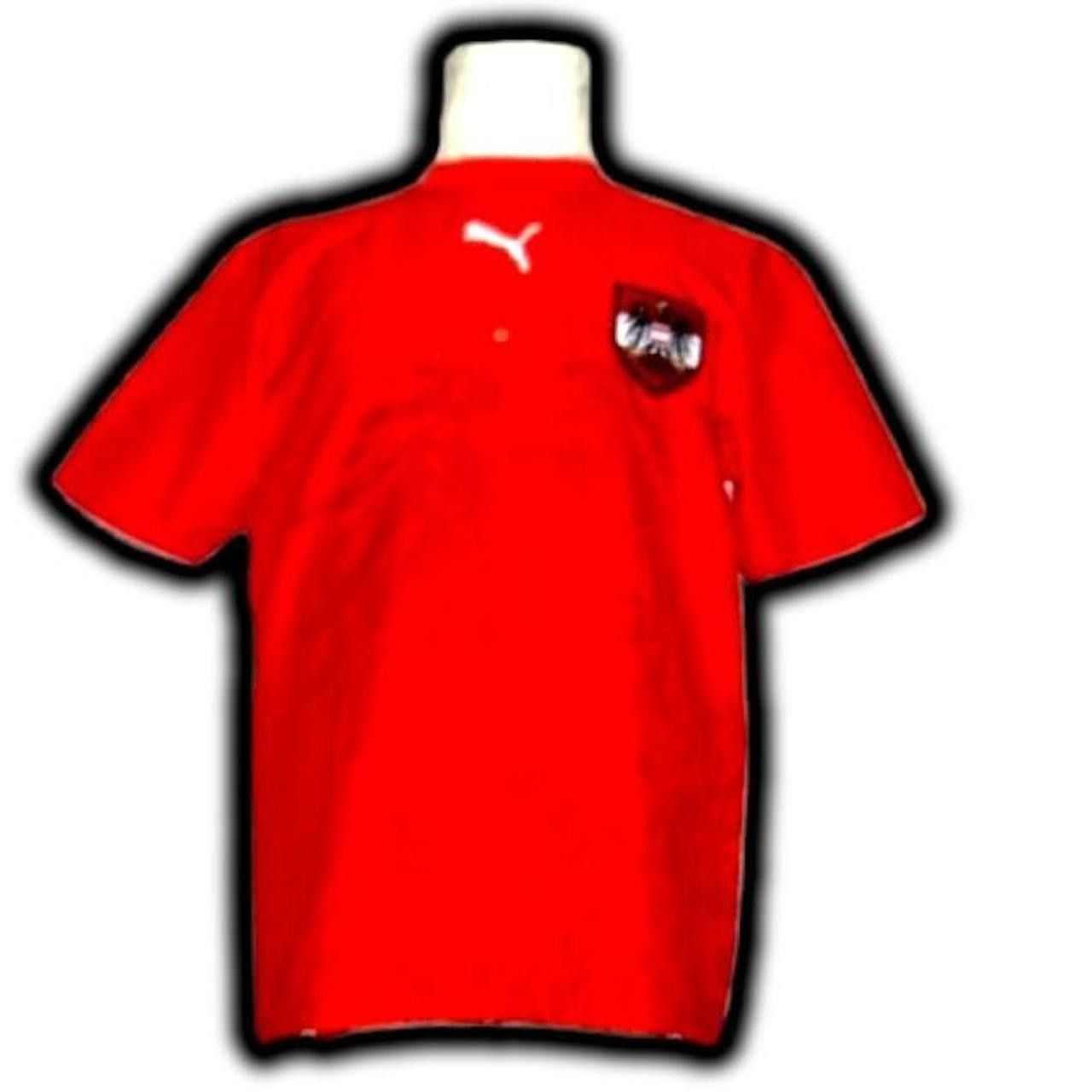 Puma Austria 2006 2007 Home Shirt Jersey Size US M / EU 48-50 / 2 - 2 Thumbnail