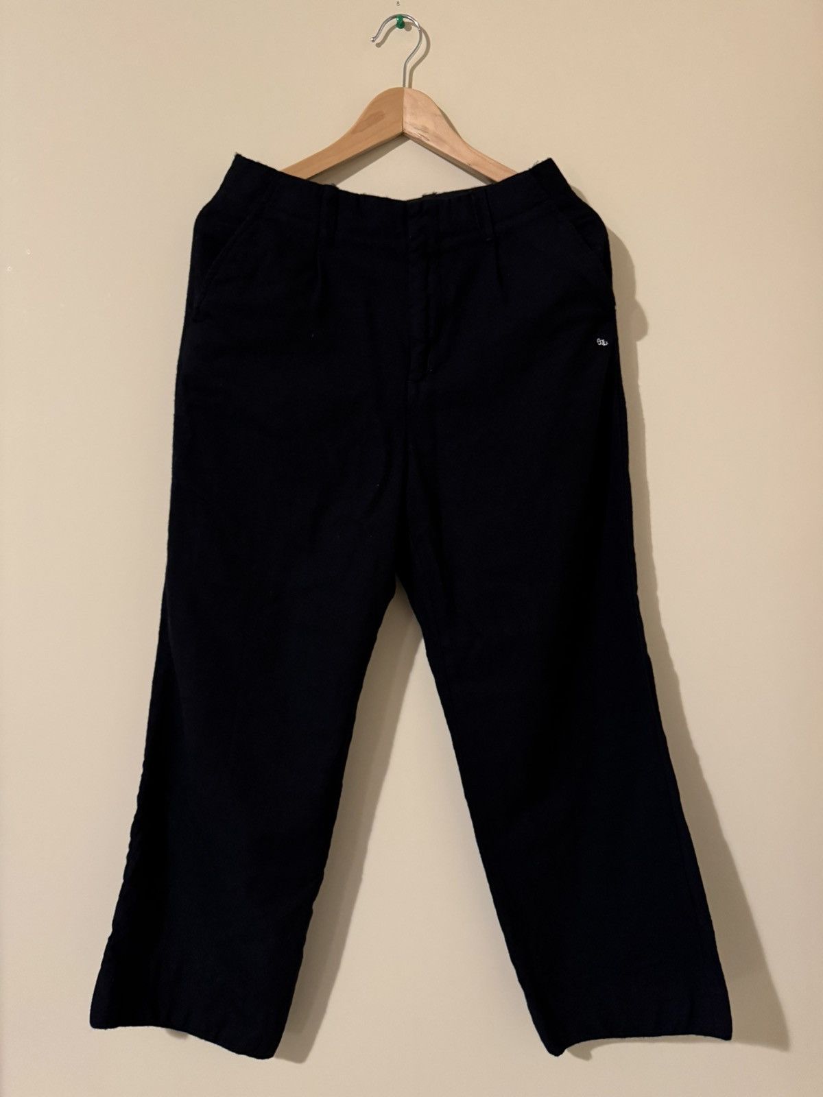 Our Legacy Our Legacy Borrowed Chino Black Melton | Grailed