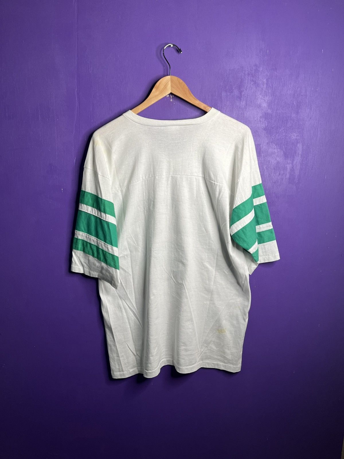Logo 7 × NFL × Vintage Vintage 90s Logo 7 New York jets jersey shirt Size US L / EU 52-54 / 3 - 2 Thumbnail