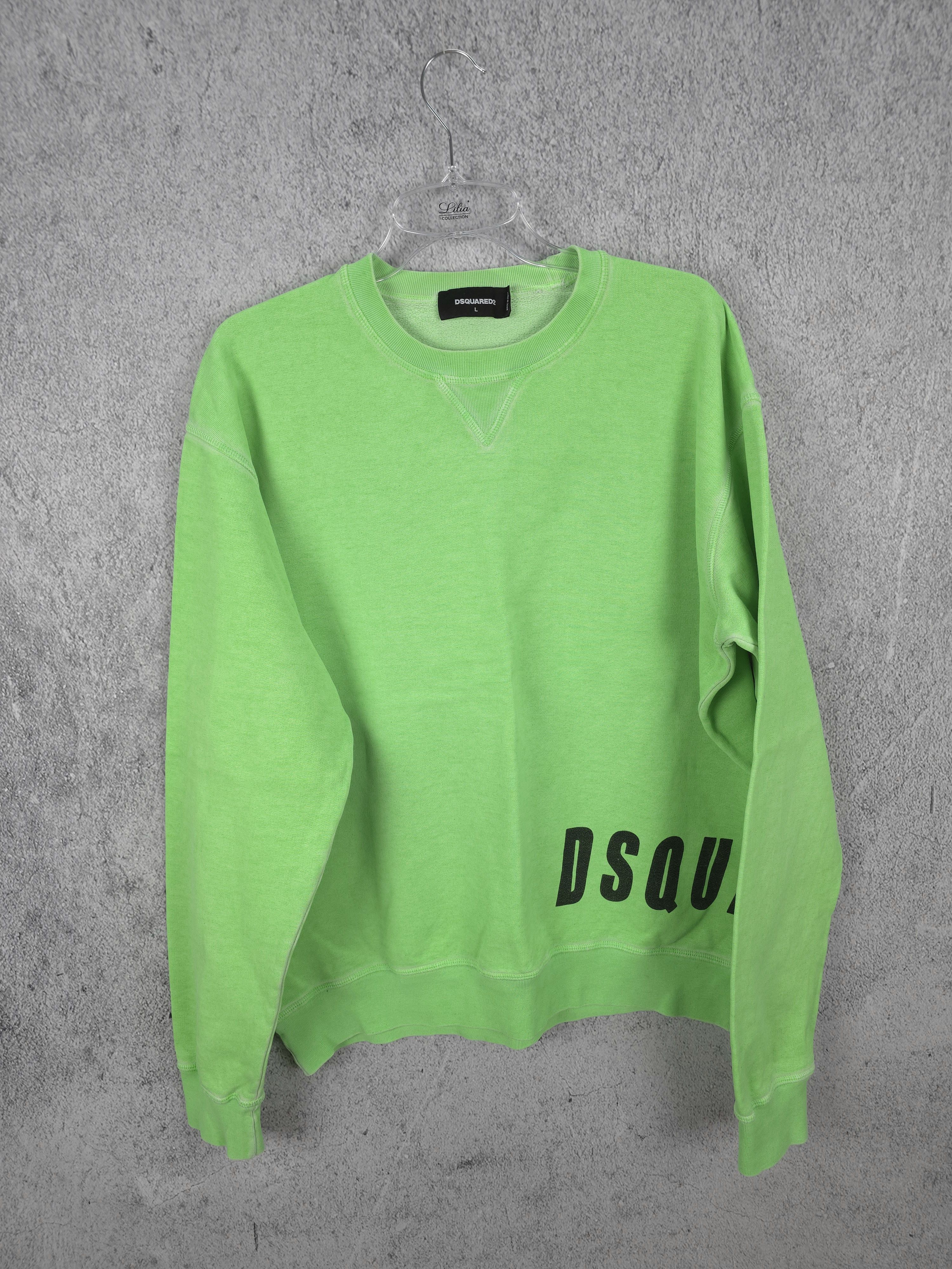 Dsquared2 Dsquared2 Boxy fit neon Crewneck Size US L / EU 52-54 / 3 - 1 Thumbnail