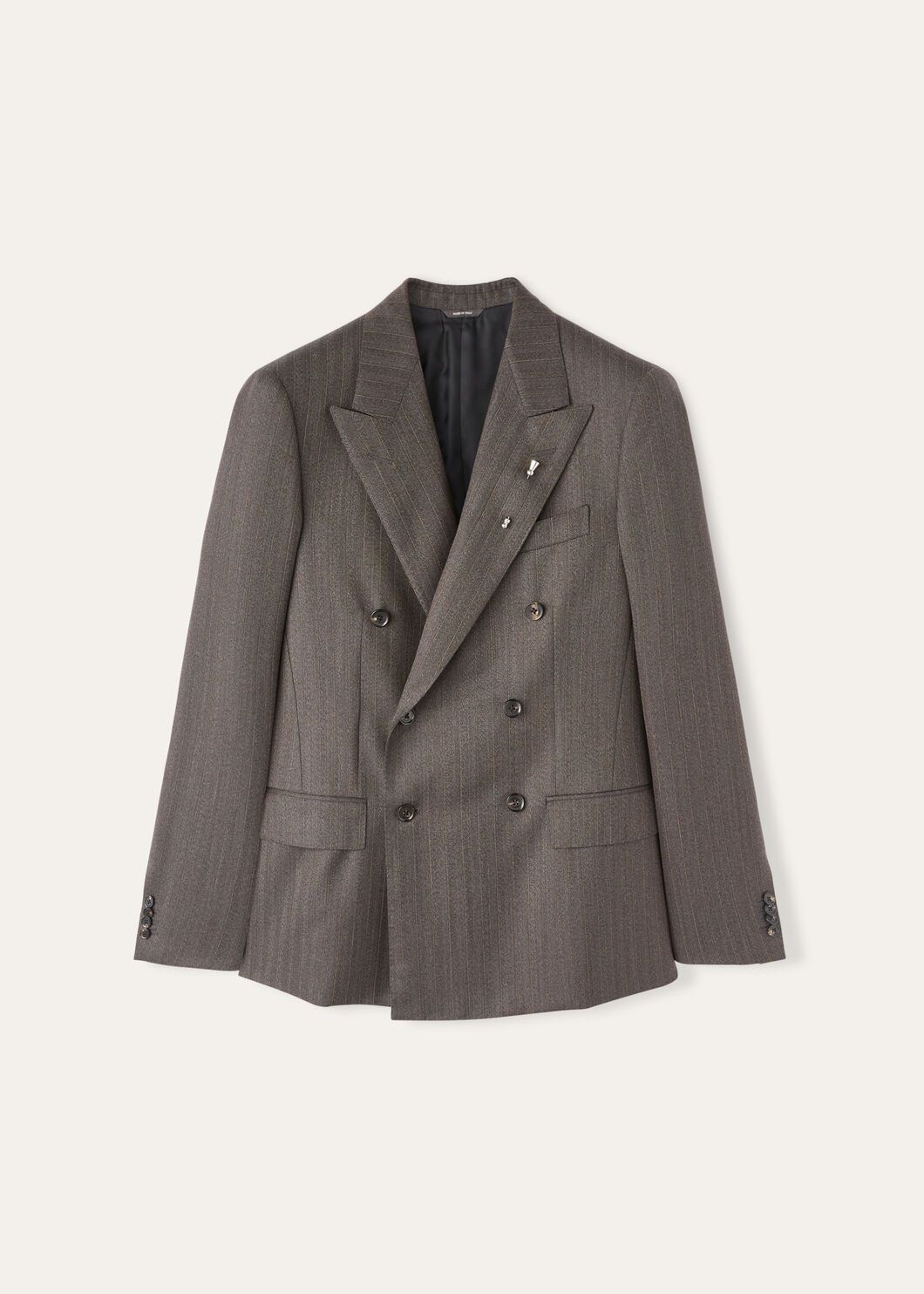 Loro Piana o1w1db10825 FAO6551 Milano Jacket in Dark Grey Size US M / EU 48-50 / 2 - 1 Thumbnail