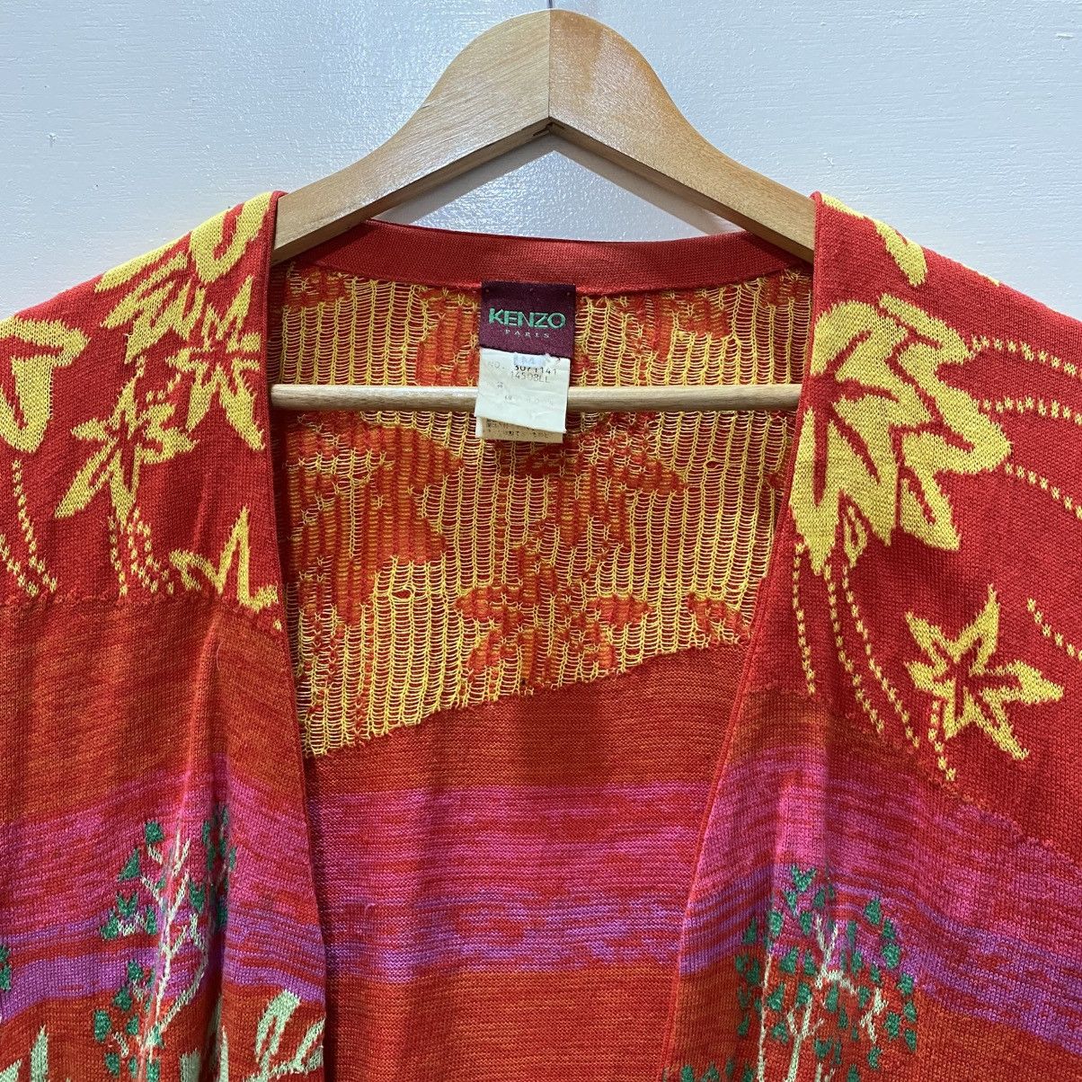 If Six Was Nine × Japanese Brand × Kenzo VERY RARE KENZO CARDIGAN Size M / US 6-8 / IT 42-44 - 2 Thumbnail