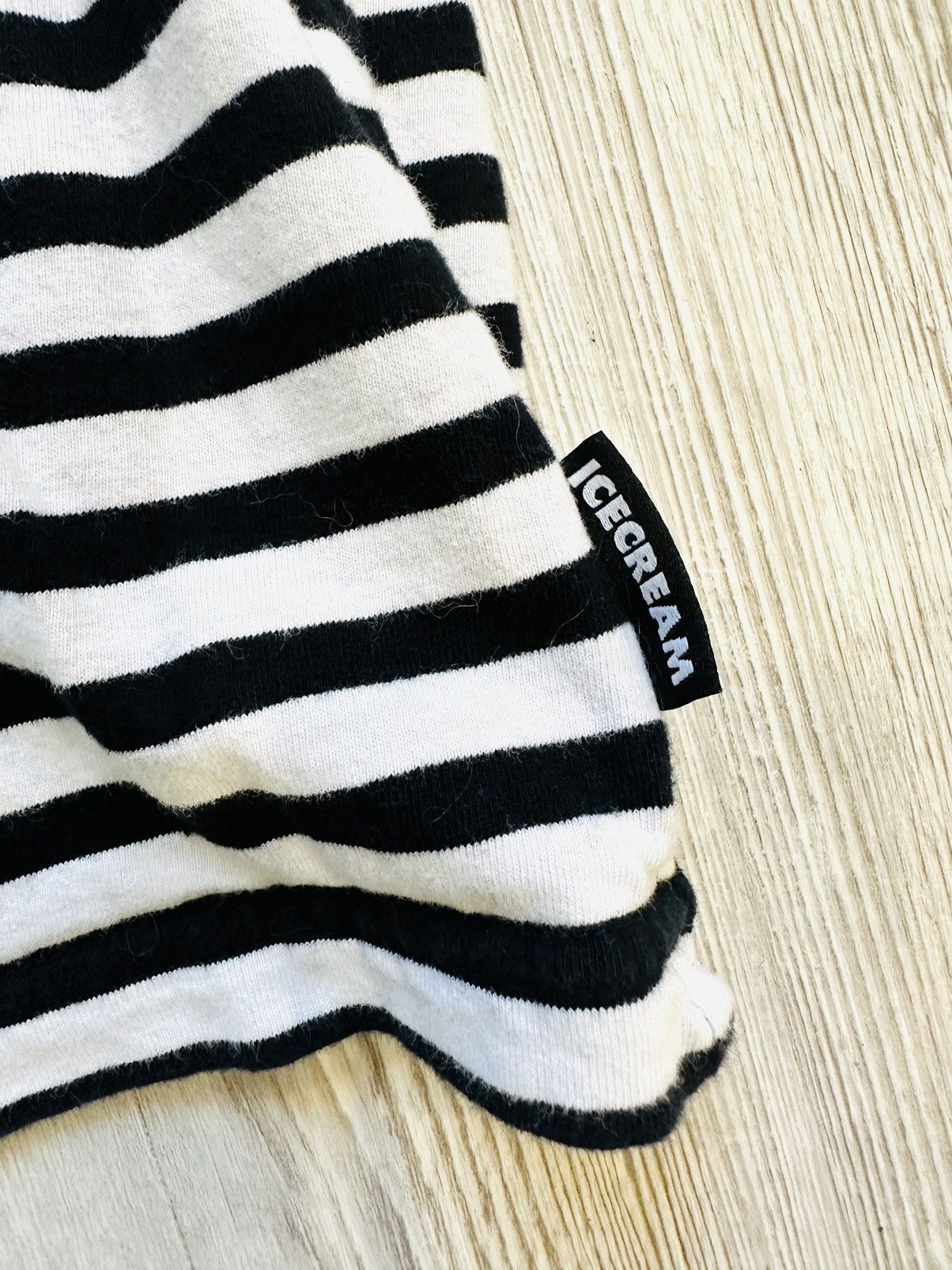 Icecream Icecream striped blk/white tee Size US M / EU 48-50 / 2 - 5 Thumbnail