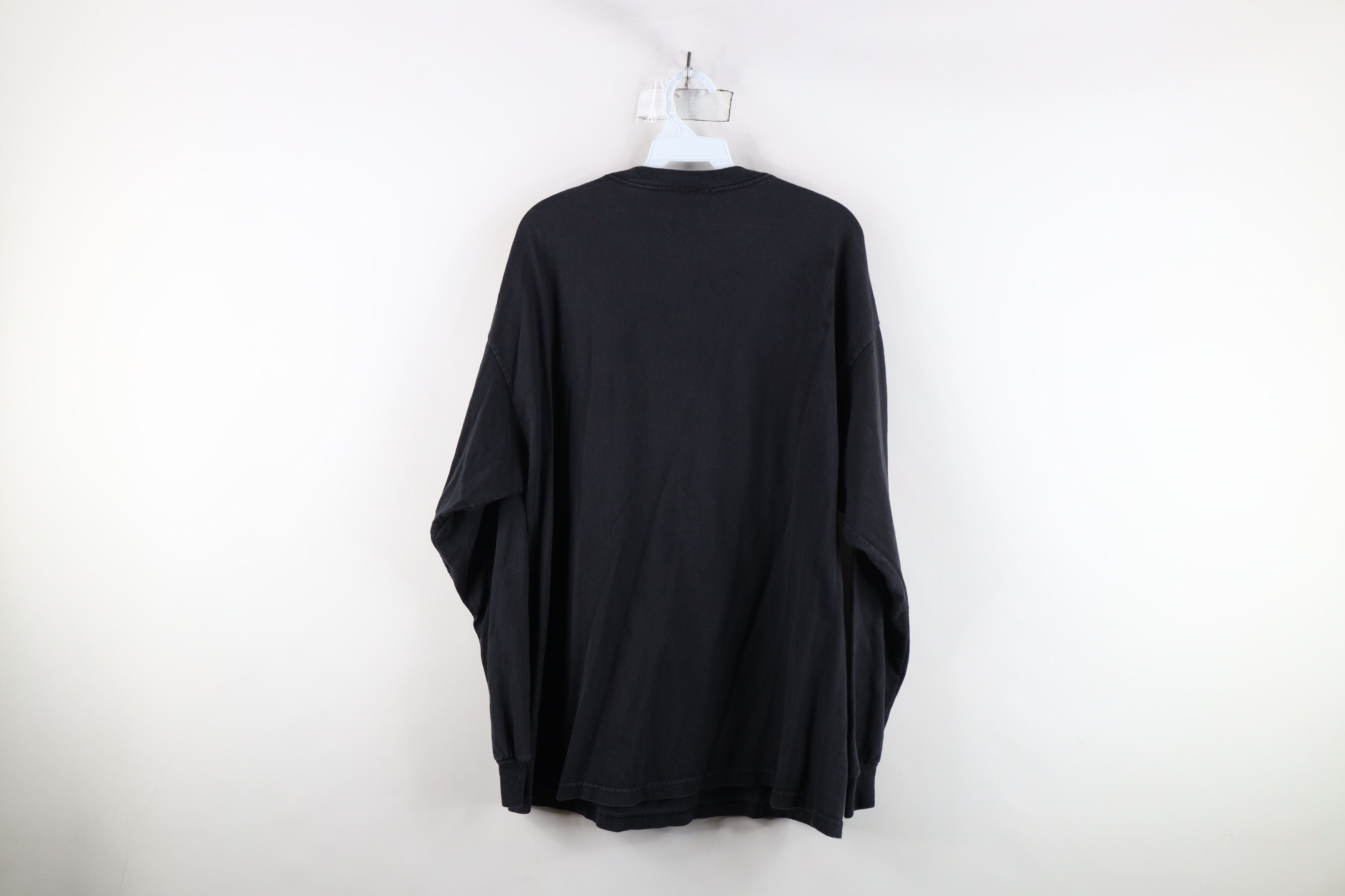 Vintage Vintage 90s Ohio State University Long Sleeve T-Shirt Black Size US XL / EU 56 / 4 - 12 Thumbnail