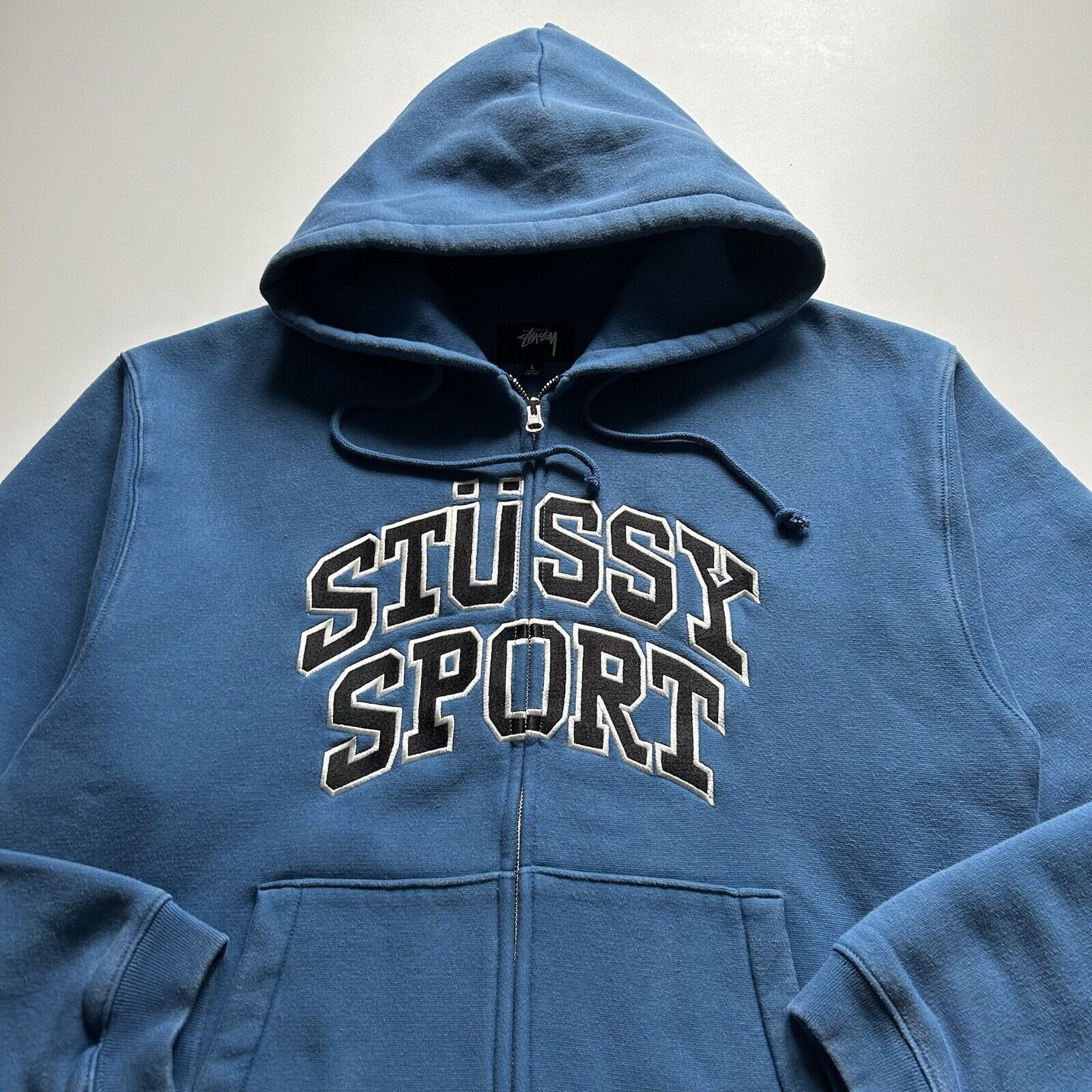 Zipper Hoodie Stussy Sport Hoodie Stussy Sport Zip Hoodie Washed