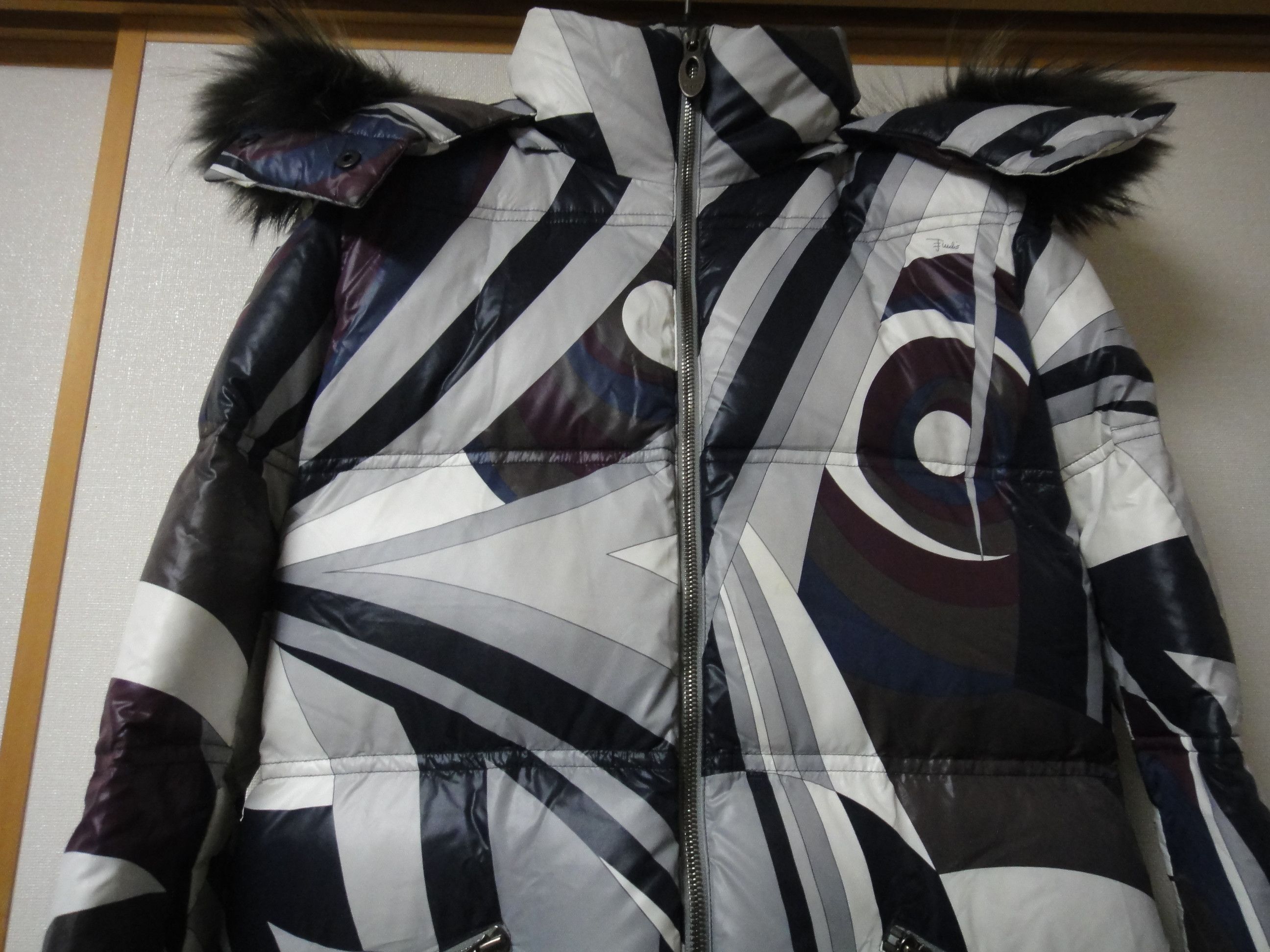 Emilio Pucci EMILIO PUCCI hoodie down jacket with double zip Size S / US 4 / IT 40 - 2 Thumbnail