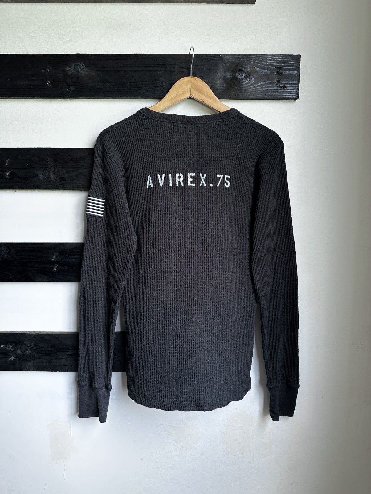 Avirex Vintage Avirex Long-sleeve Breathable Tee Size US M / EU 48-50 / 2 - 2 Thumbnail