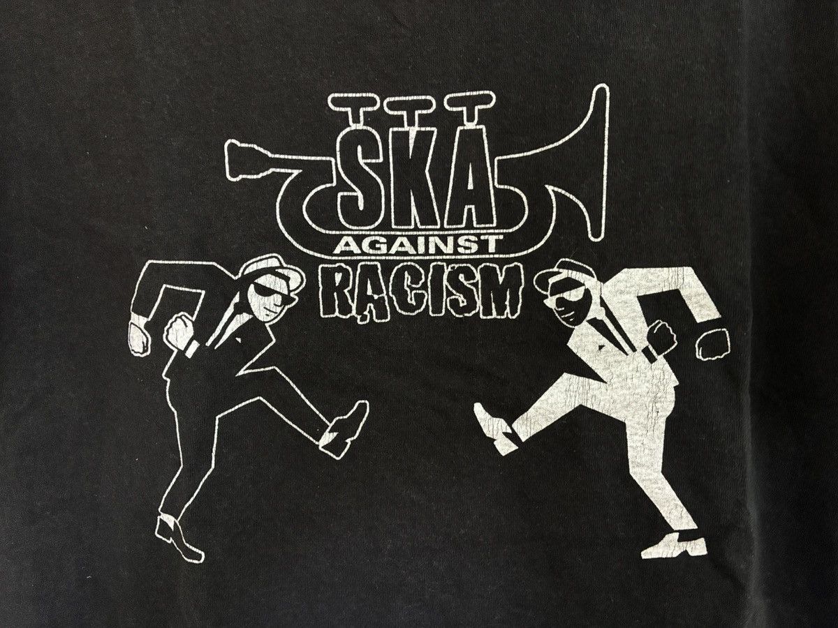 Band Tees Vintage 90s SKA against Racism crop t shirt Size US M / EU 48-50 / 2 - 3 Thumbnail
