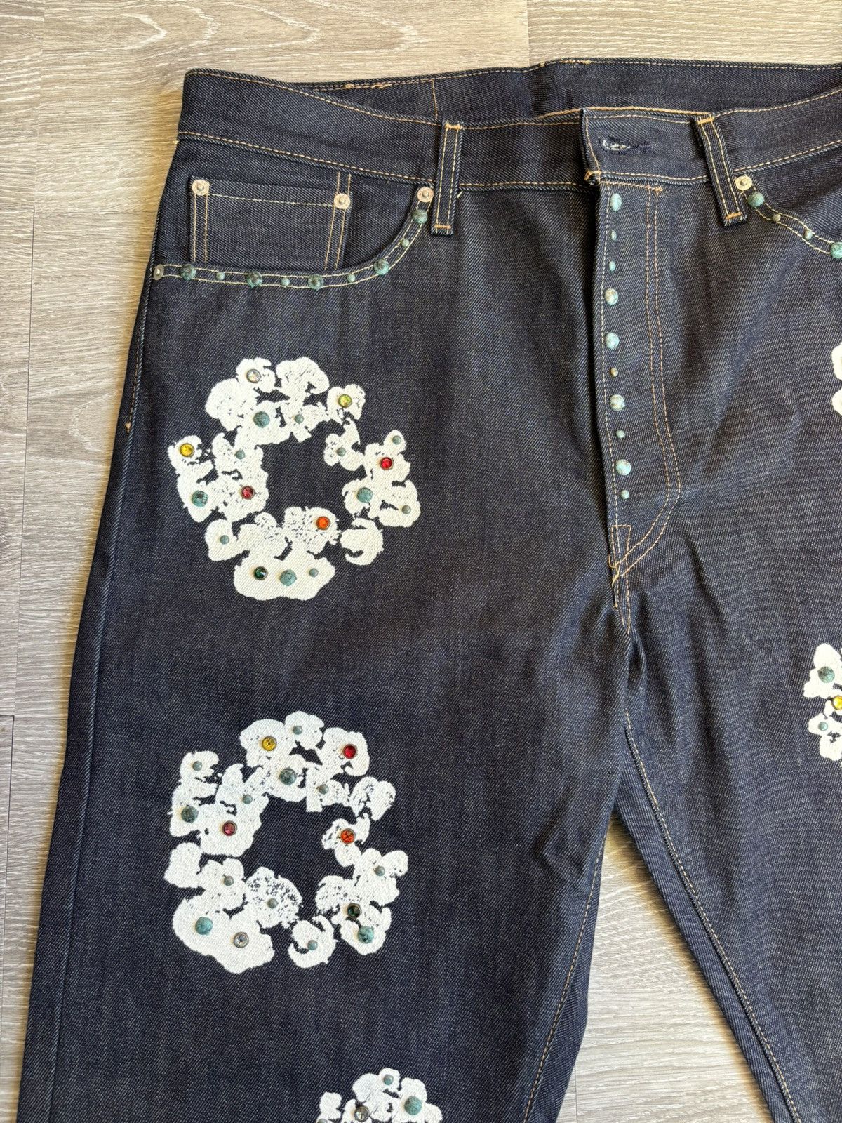 DENIM TEARS Denim Tears Exclusive Studded Denim Size US 36 / EU 52 - 4 Thumbnail