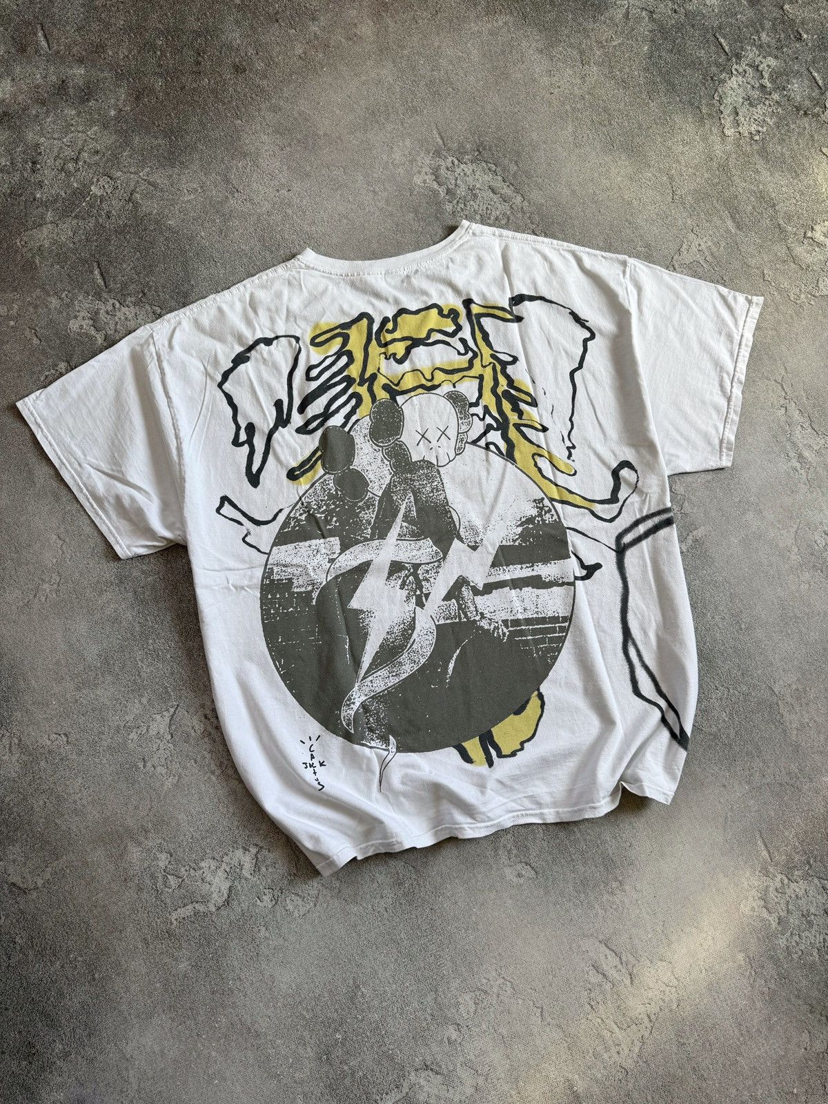 Travis Scott Travis Scott Cactus Jack x Kaws For Fragment T Shirt Sz XXL Size US XXL / EU 58 / 5 - 4 Thumbnail