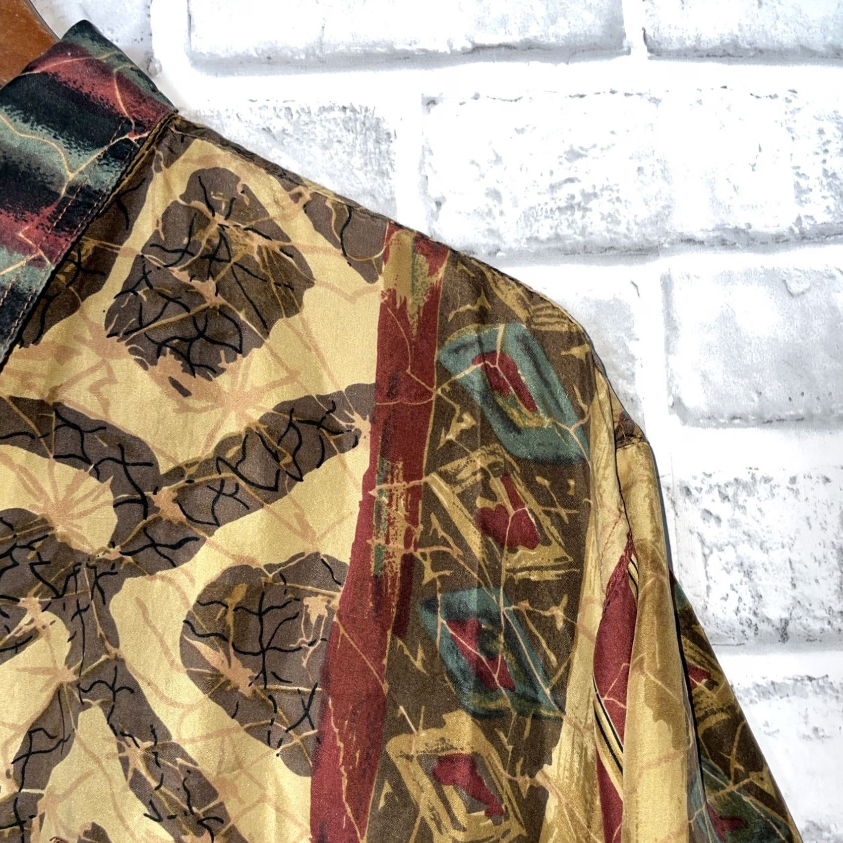 Whistles VTG Whistles Silk Safari Print Long Sleeve Button-Down WOMENS Size M Size M / US 6-8 / IT 42-44 - 2 Thumbnail