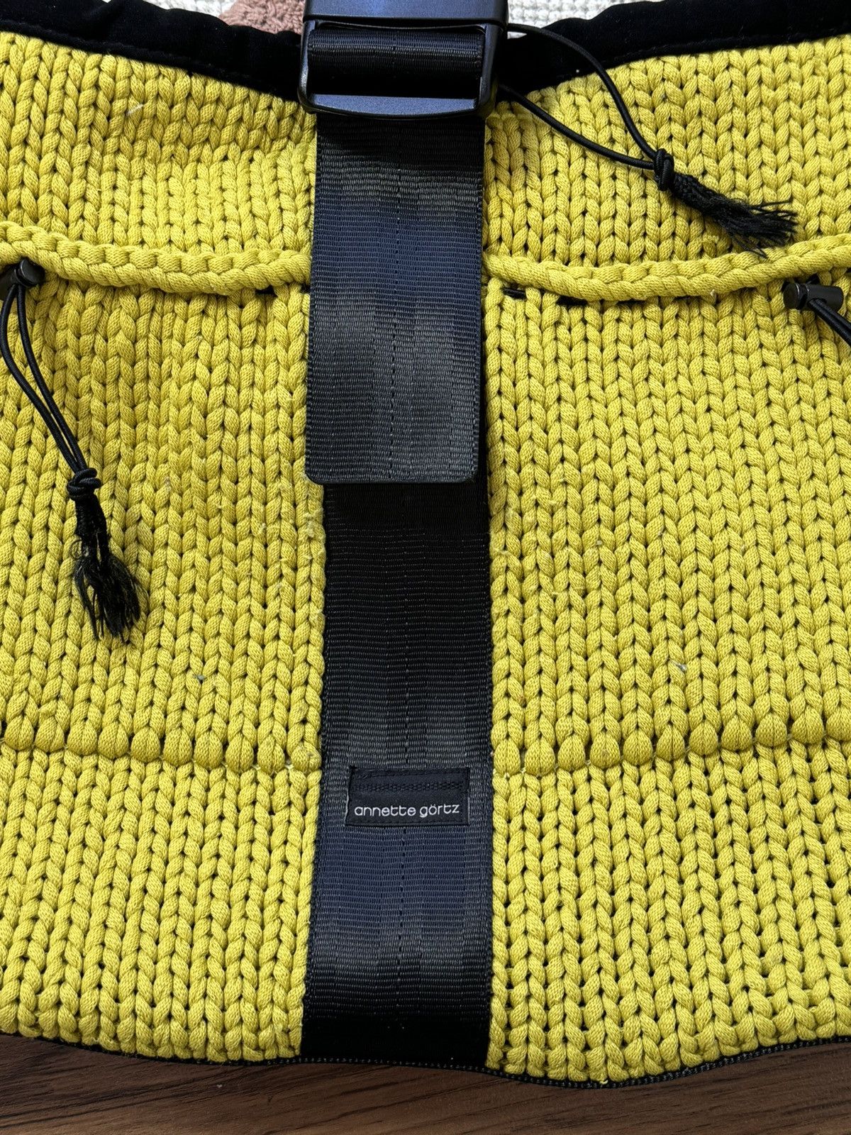 Annette Gortz VINTAGE ANNETTE GORTZ 2000s KNITTED BAG Size ONE SIZE - 2 Thumbnail