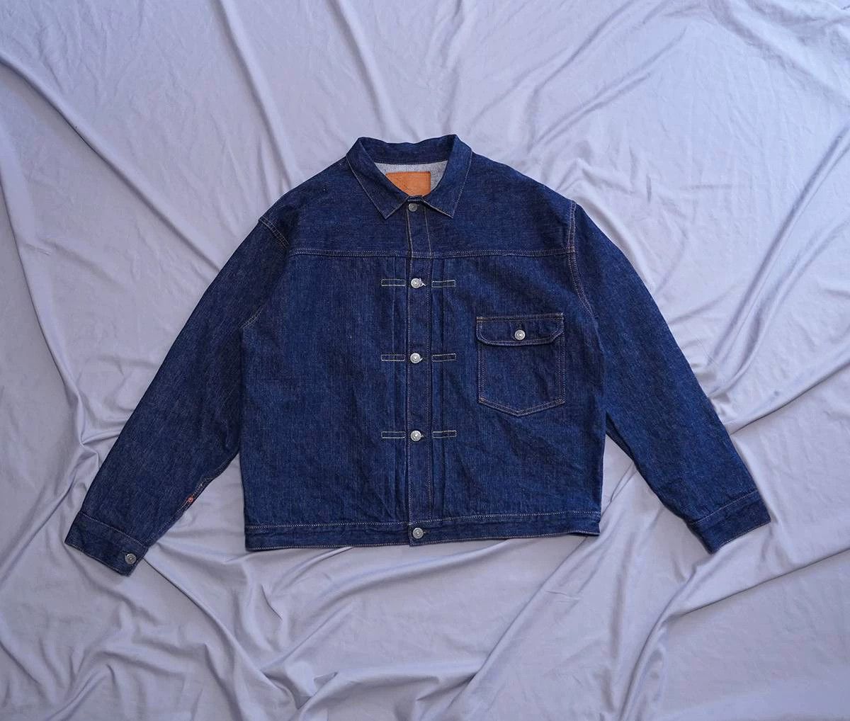 The Real McCoy's THE REAL McCOY'S 14.25oz Indigo Type-1 Denim JKT MJ25010 Size US S / EU 44-46 / 1 - 2 Thumbnail