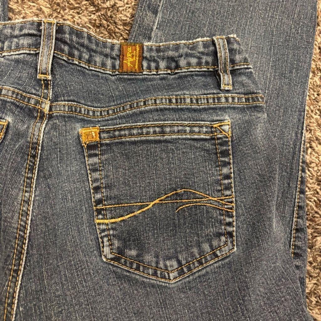 Wrangler Women Aura by Wrangler Bootcut Jeans Size 34" / US 12 / IT 48 - 2 Thumbnail
