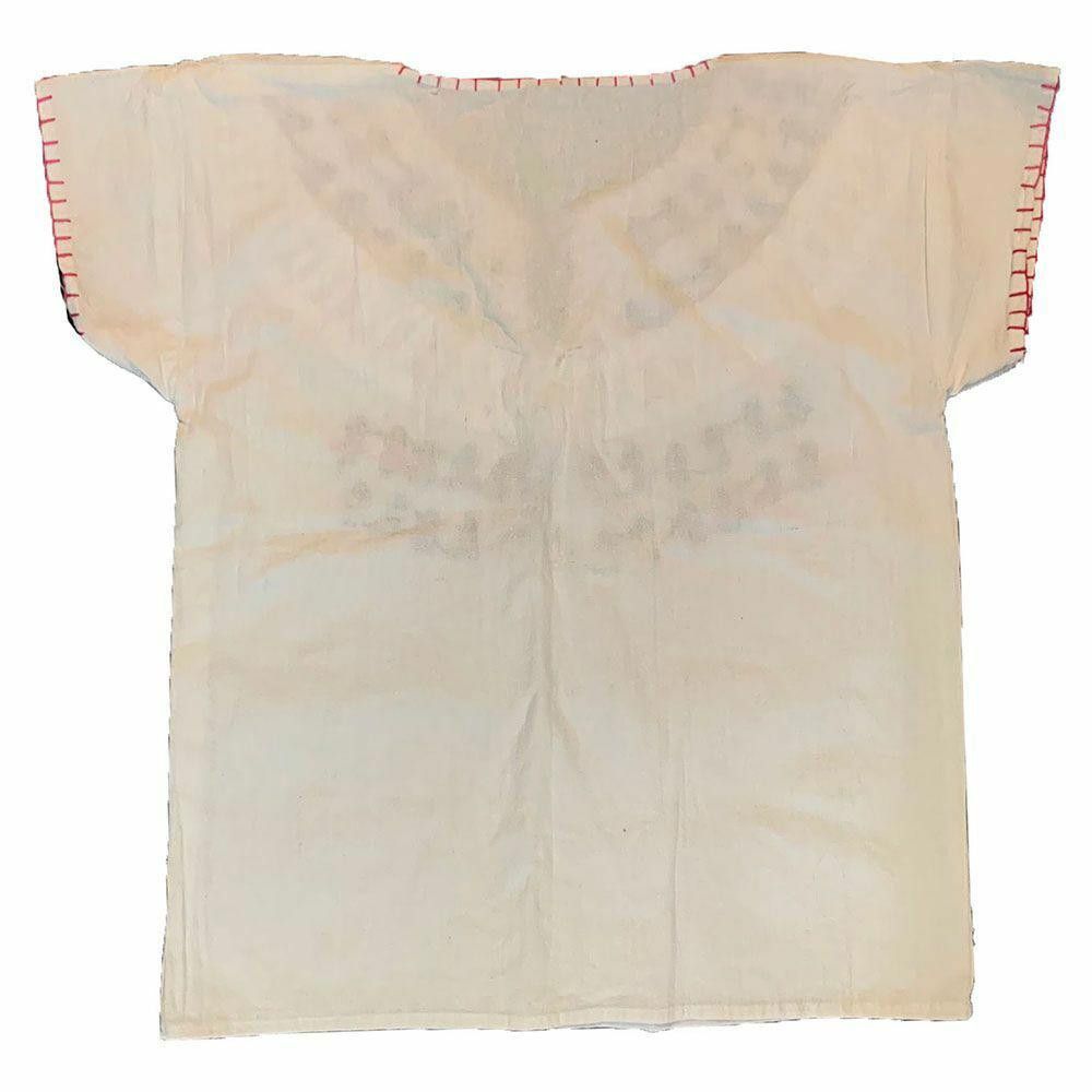 Designer Pre Owned White Hand Made Blouse L Size L / US 10 / IT 46 - 3 Thumbnail