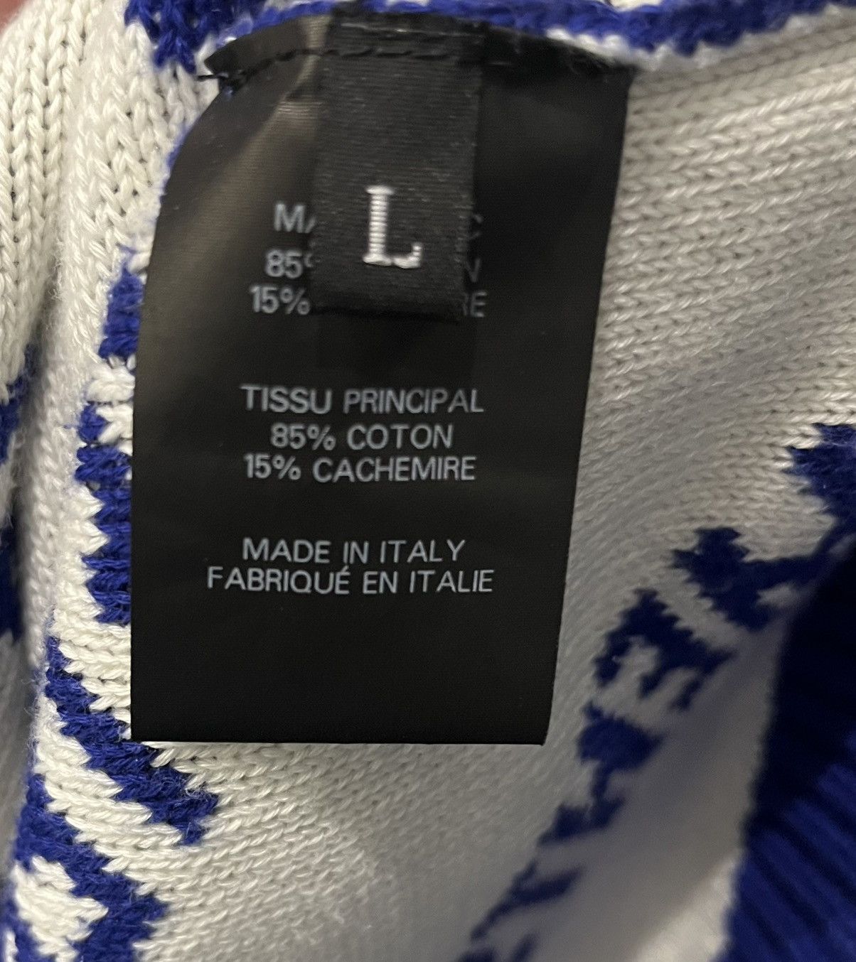 Vetements Vetements - All Over Logo Knit Size US L / EU 52-54 / 3 - 7 Thumbnail