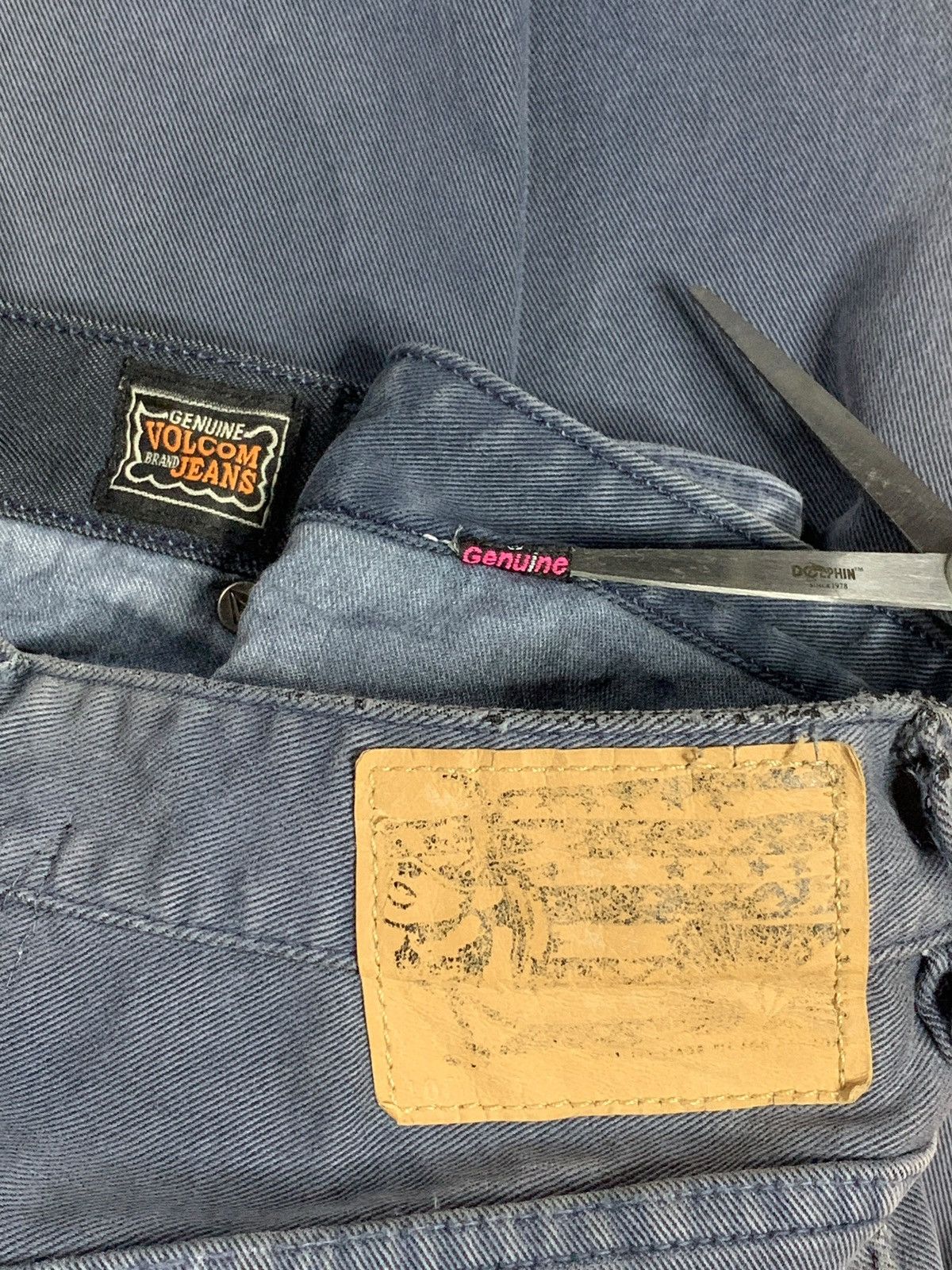 Volcom Vintage Volcom Classic Straight Style Baggy Skate Jeans Size US 34 / EU 50 - 10 Thumbnail