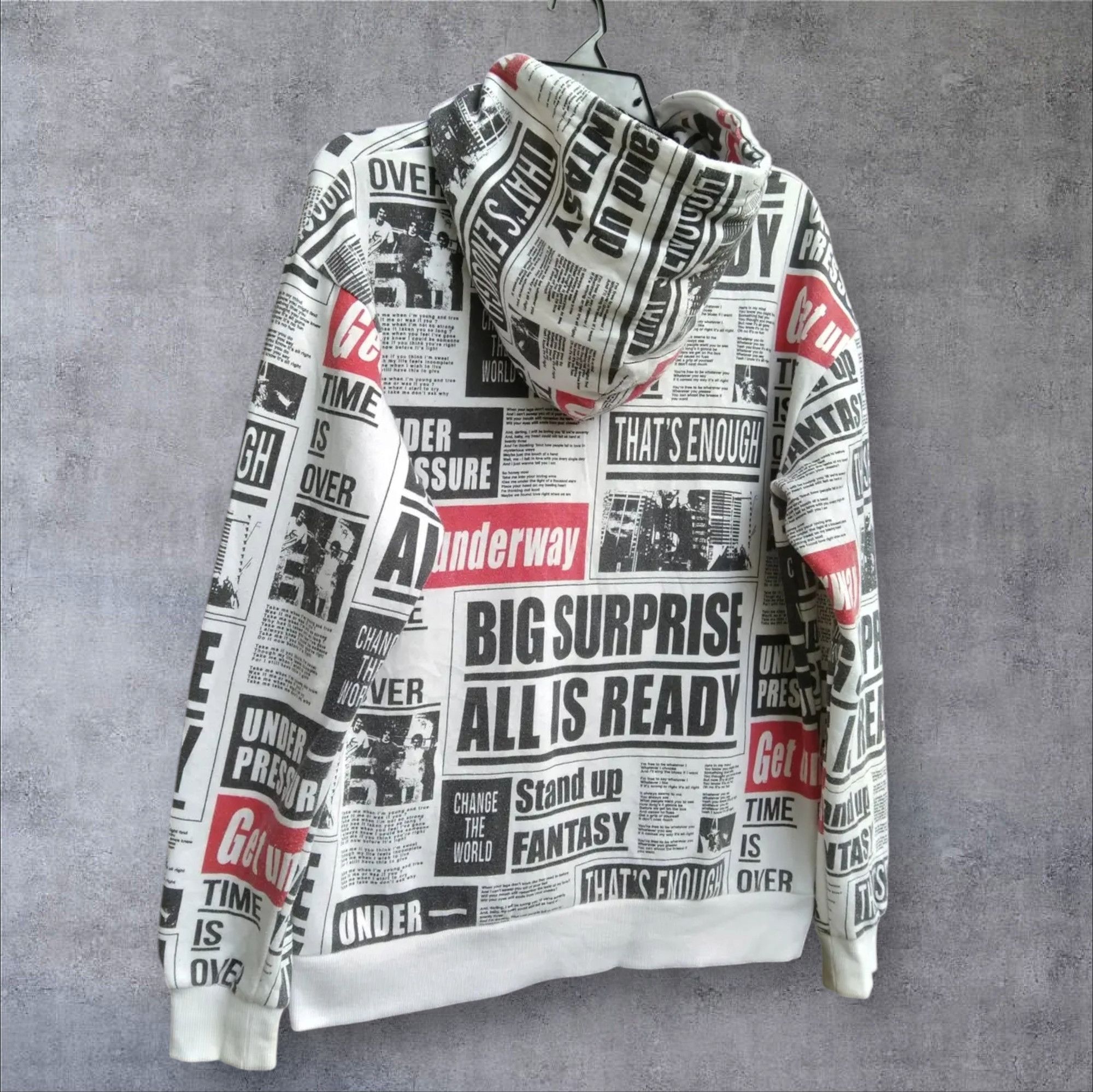 Japanese Brand Browny OVERPRINT SWEATSHIRT HOODIE Size US M / EU 48-50 / 2 - 3 Thumbnail