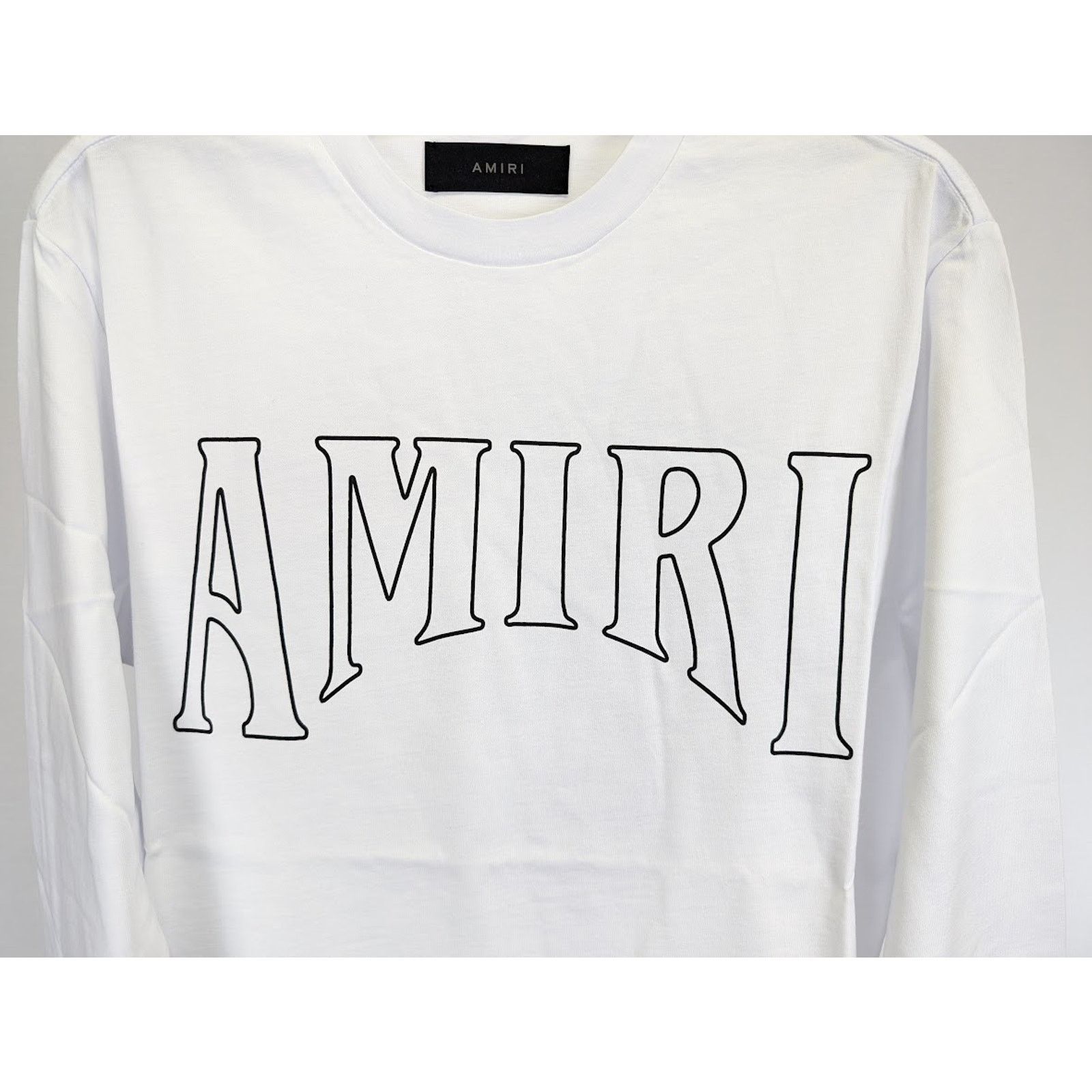 Amiri o1rshd1 Sun Long Sleeve Tee T-Shirt in White Size US XL / EU 56 / 4 - 7 Thumbnail