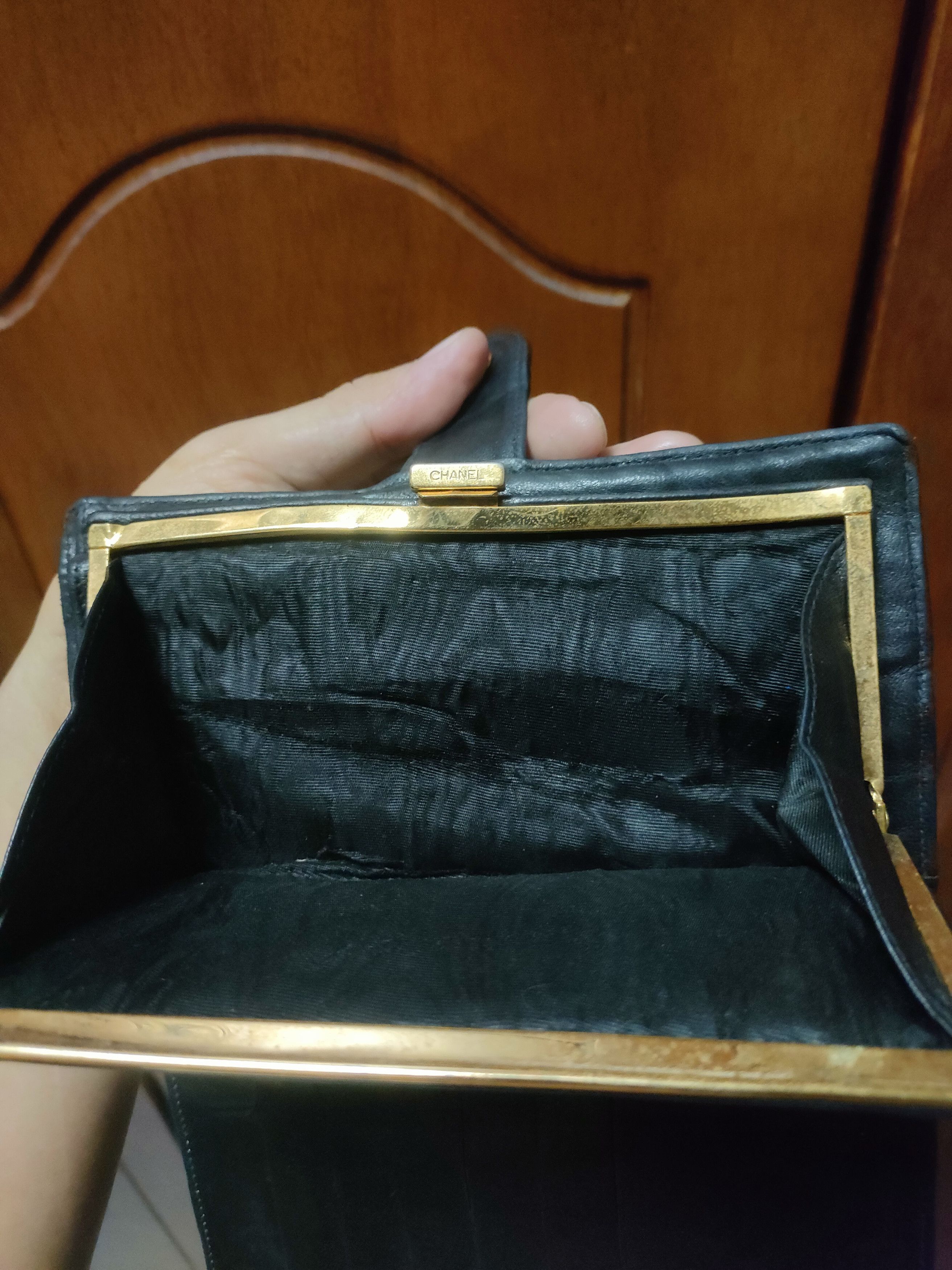 Chanel Classic Chanel Black CC Bifold Long Wallet Size ONE SIZE - 5 Thumbnail