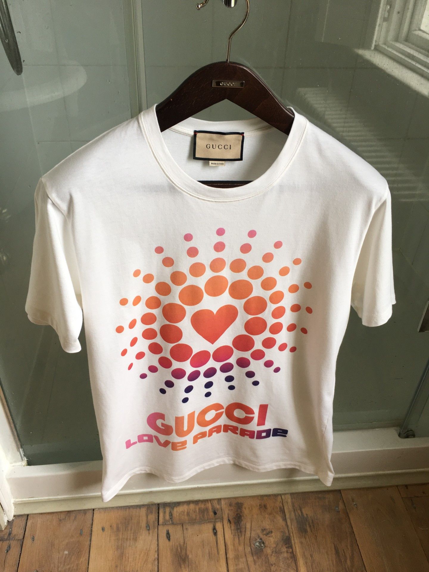 Gucci Gucci Berlin Love Parade T-Shirt Size Medium RRP $590 | Grailed
