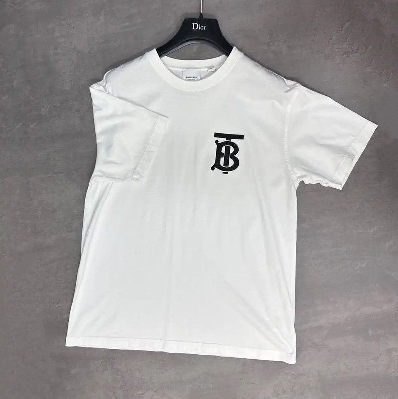 Burberry Burberry White Cotton T-Shirt for Women Size XS / US 0-2 / IT 36-38 - 1 Thumbnail