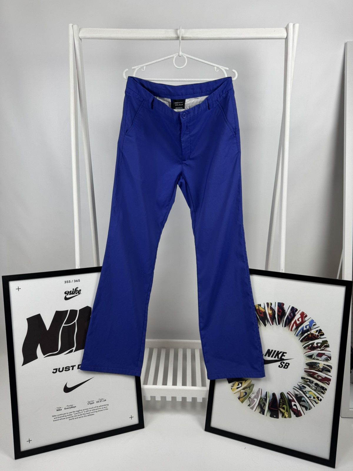 Nike Rare Nike Golf Blue Pants Size US 32 / EU 48 - 2 Thumbnail