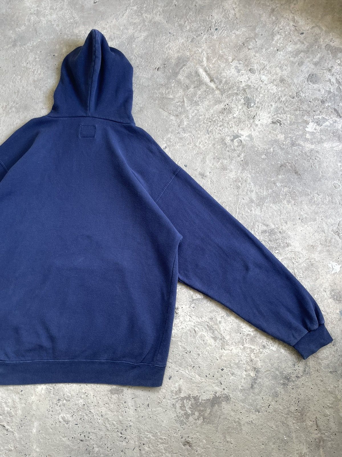 Nike 90's Vintage Nike Washed Hoodie Embroidered Logo White Tag Size US L / EU 52-54 / 3 - 11 Thumbnail