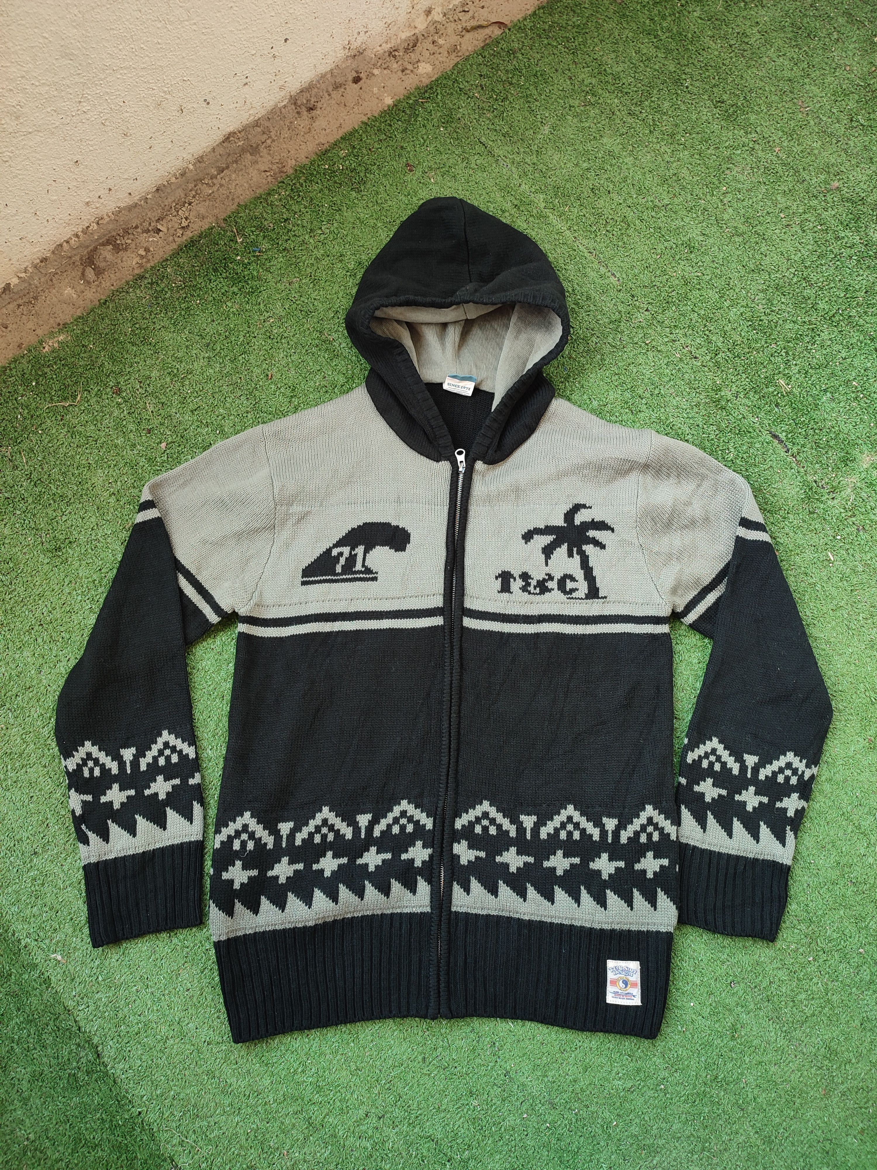 Other VINTAGE T&C SURF HAWAII KNITWEAR HOODIE Size US L / EU 52-54 / 3 - 1 Thumbnail