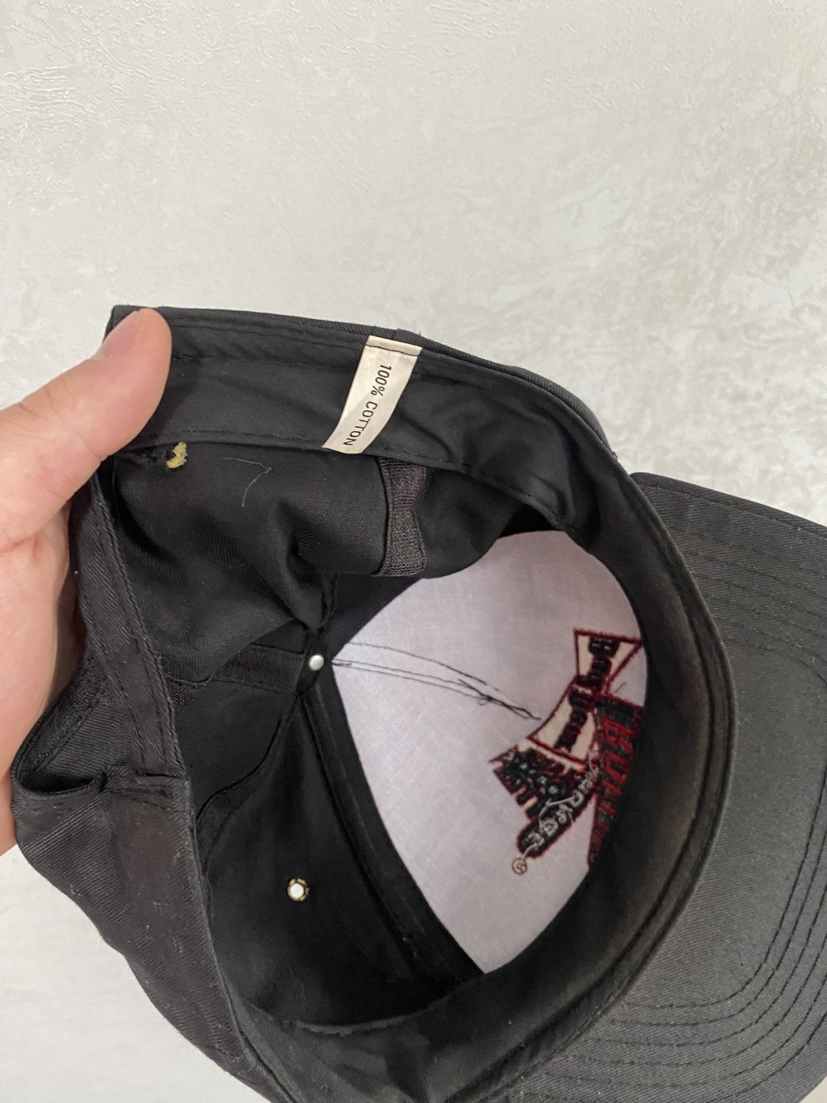 Band Tees × Budweiser × Vintage Vintage Rolling Stones Voodoo Lounge Budweiser Snapback Hat Size ONE SIZE - 3 Thumbnail