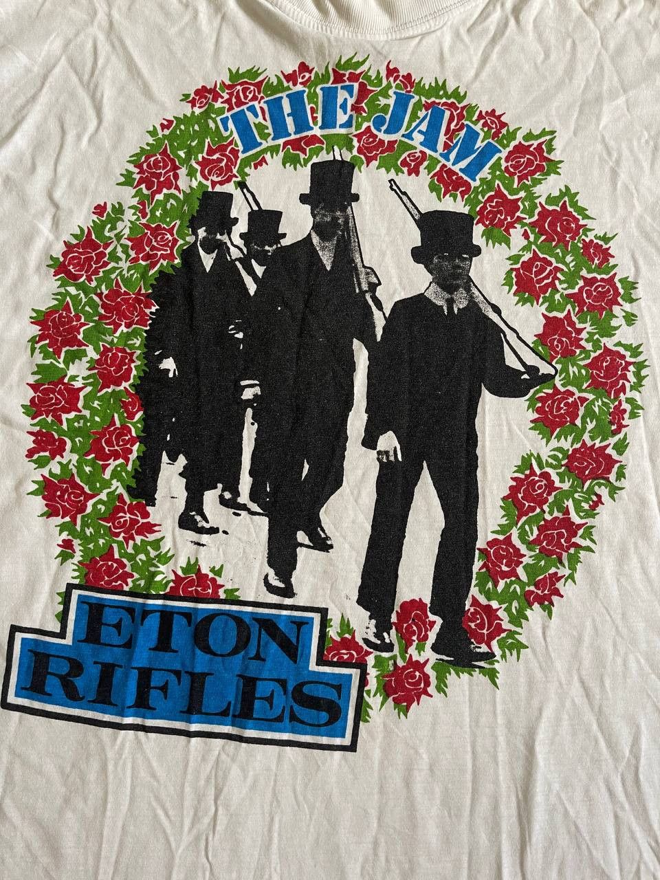 Band Tees VINTAGE THE JAM ETON RIFLES PUNK ROCK TOUR T-SHIRT Size US L / EU 52-54 / 3 - 3 Thumbnail