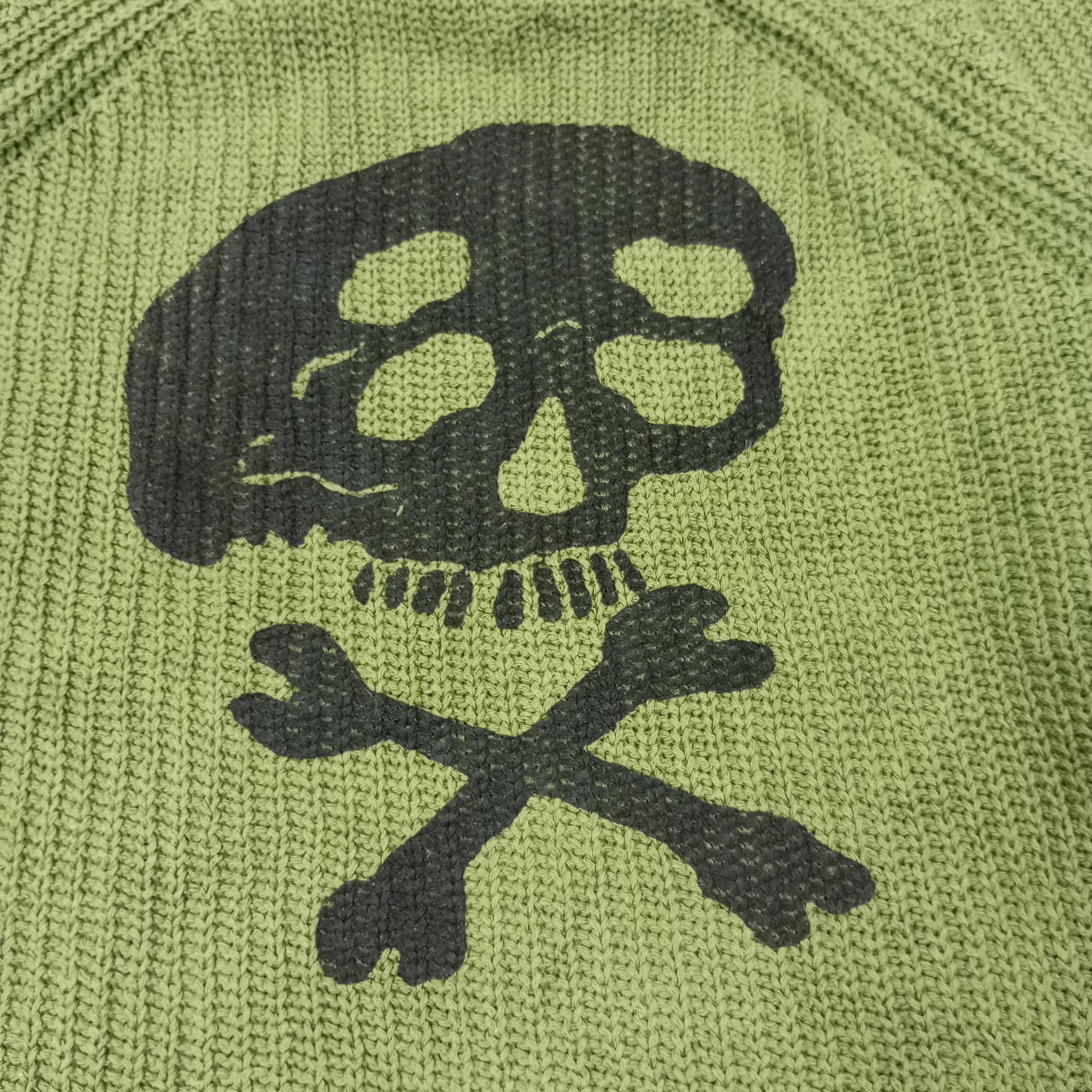 Vintage Coen Custom Skulls Art Knitwear c225n1 Size US M / EU 48-50 / 2 - 2 Thumbnail