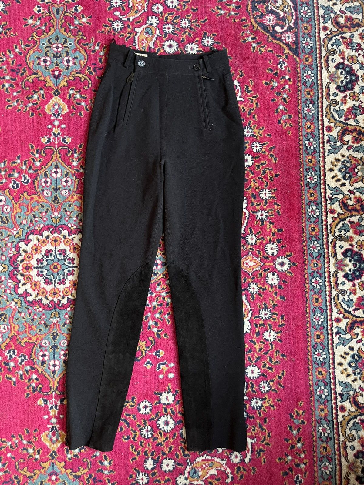 Hermes Hermes Vintage Slim Pants Size 25" / US 0 / IT 36 - 1 Thumbnail