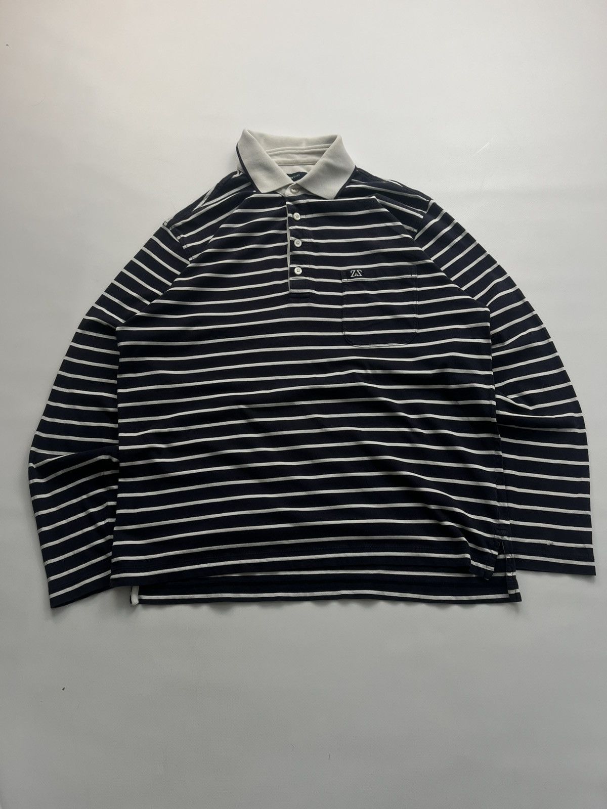 Ermenegildo Zegna × Z Zegna Zegna Sport long sleeve rugby sweatshirt size Large Size US L / EU 52-54 / 3 - 2 Thumbnail