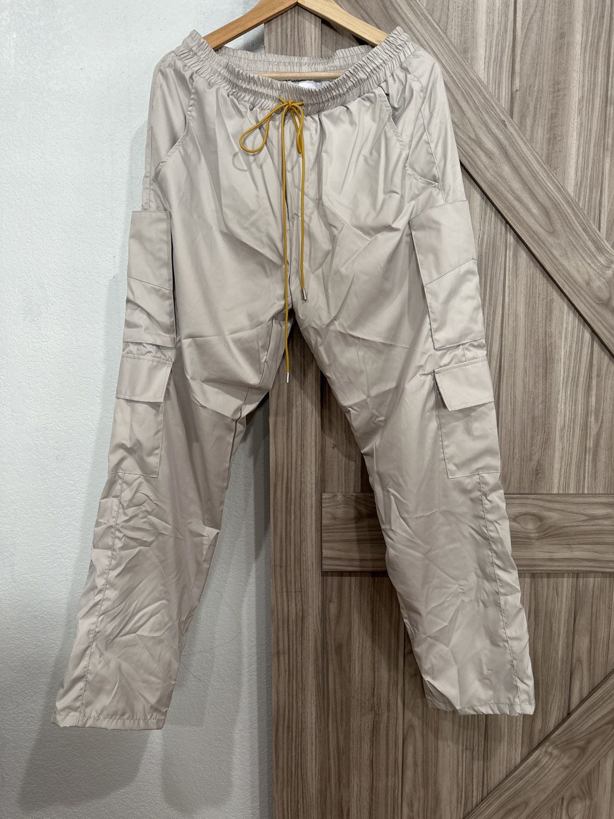 image of Rhude Track Pants Size XL NWT in Light Khaki, Men's