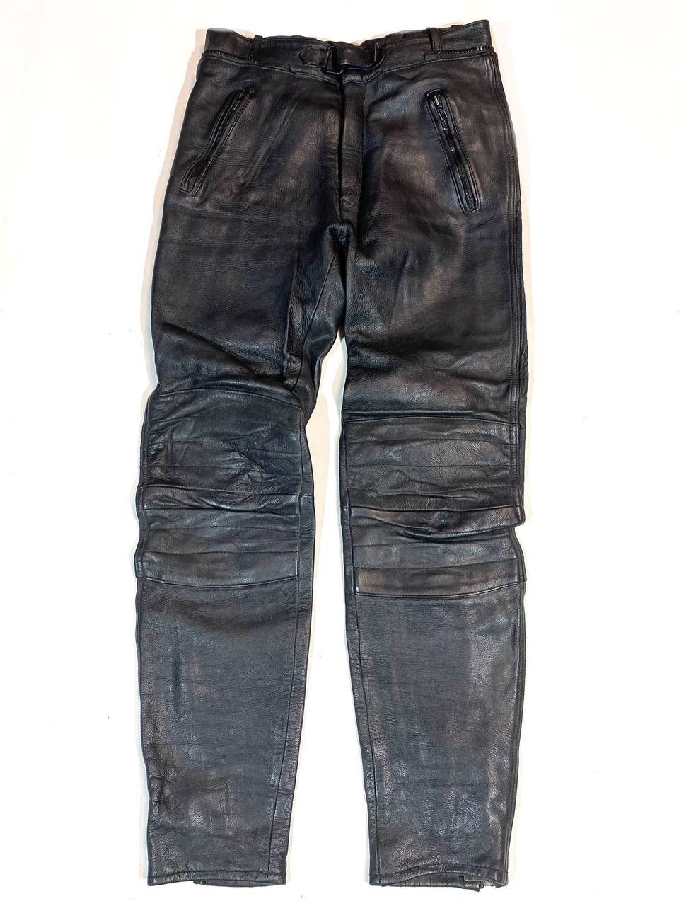 Leather Vintage Rare Racing Moto Leather Pants Size US 30 / EU 46 - 1 Thumbnail