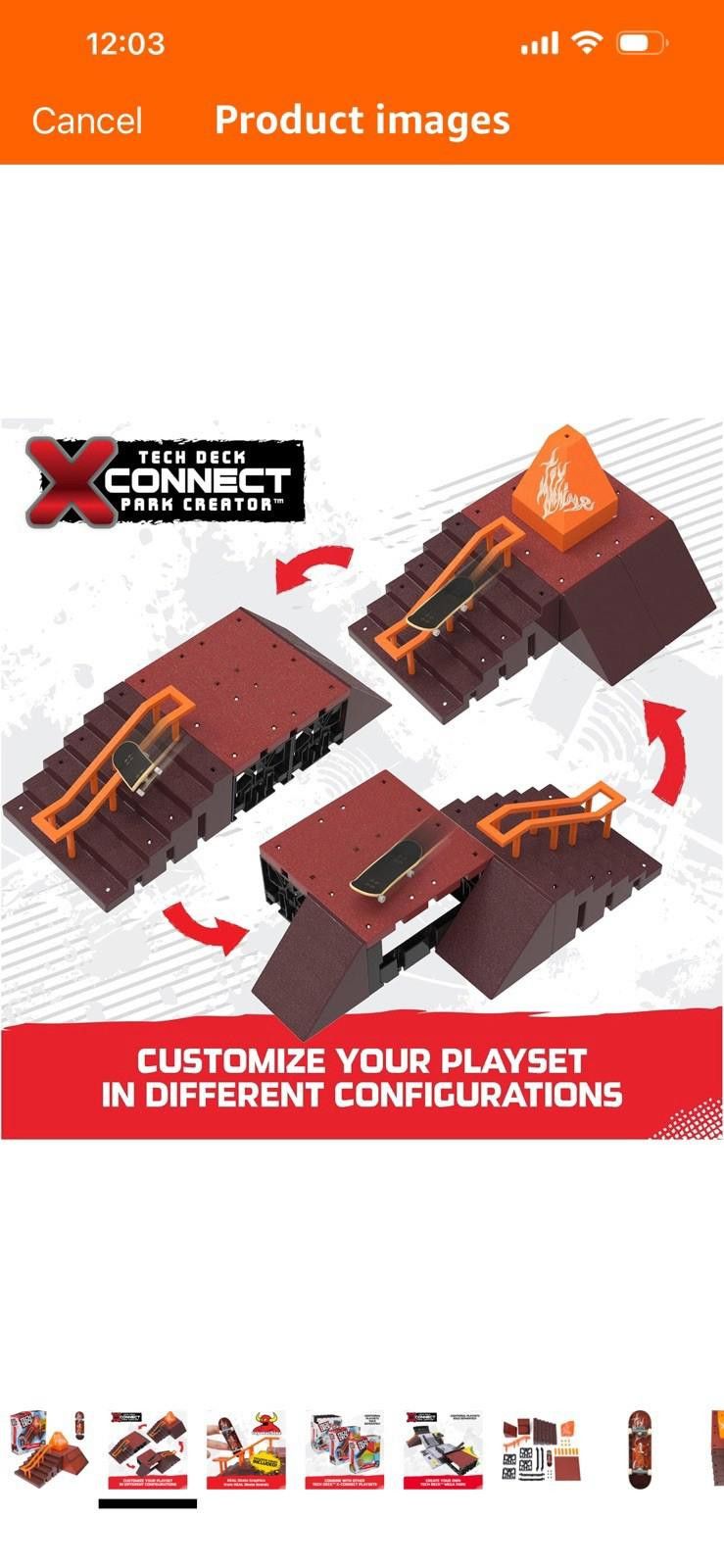 Other Tech Deck, Pyramid Shredder 2.0, X-Connect Park Creator Size ONE SIZE - 2 Thumbnail