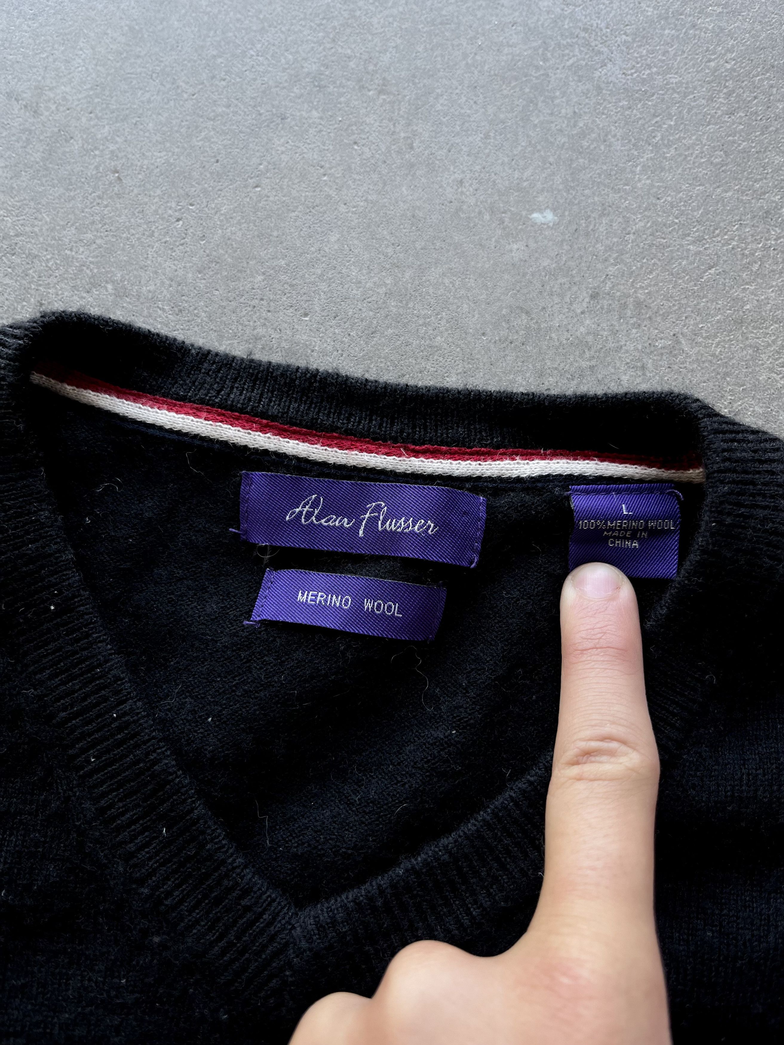 Vintage Merino knit wool sweater Size US M / EU 48-50 / 2 - 2 Thumbnail