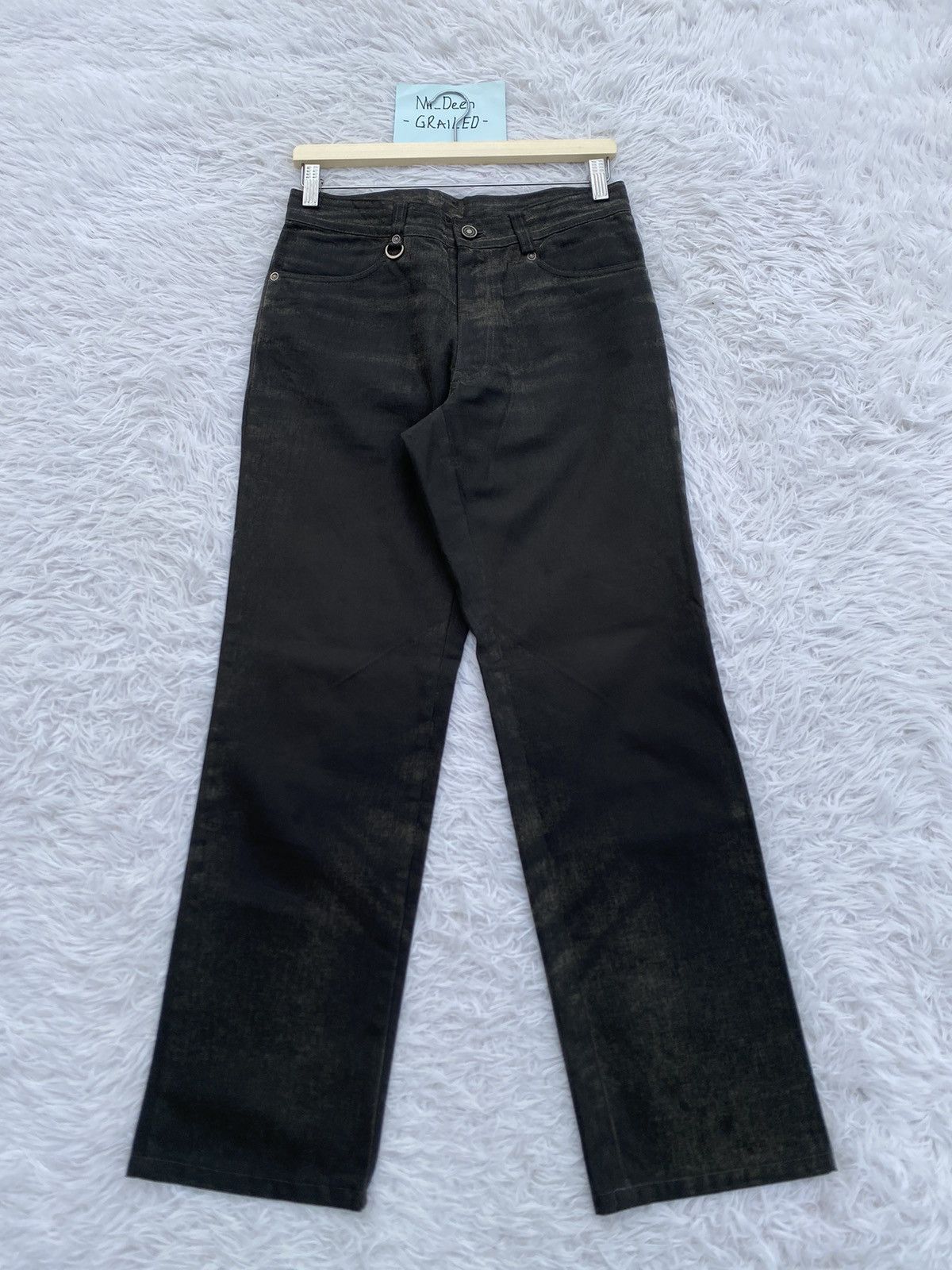 Gaultier Homme Objet Vintage Jean Paul Gaultier Straight Leg Pants Size US 29 - 2 Thumbnail
