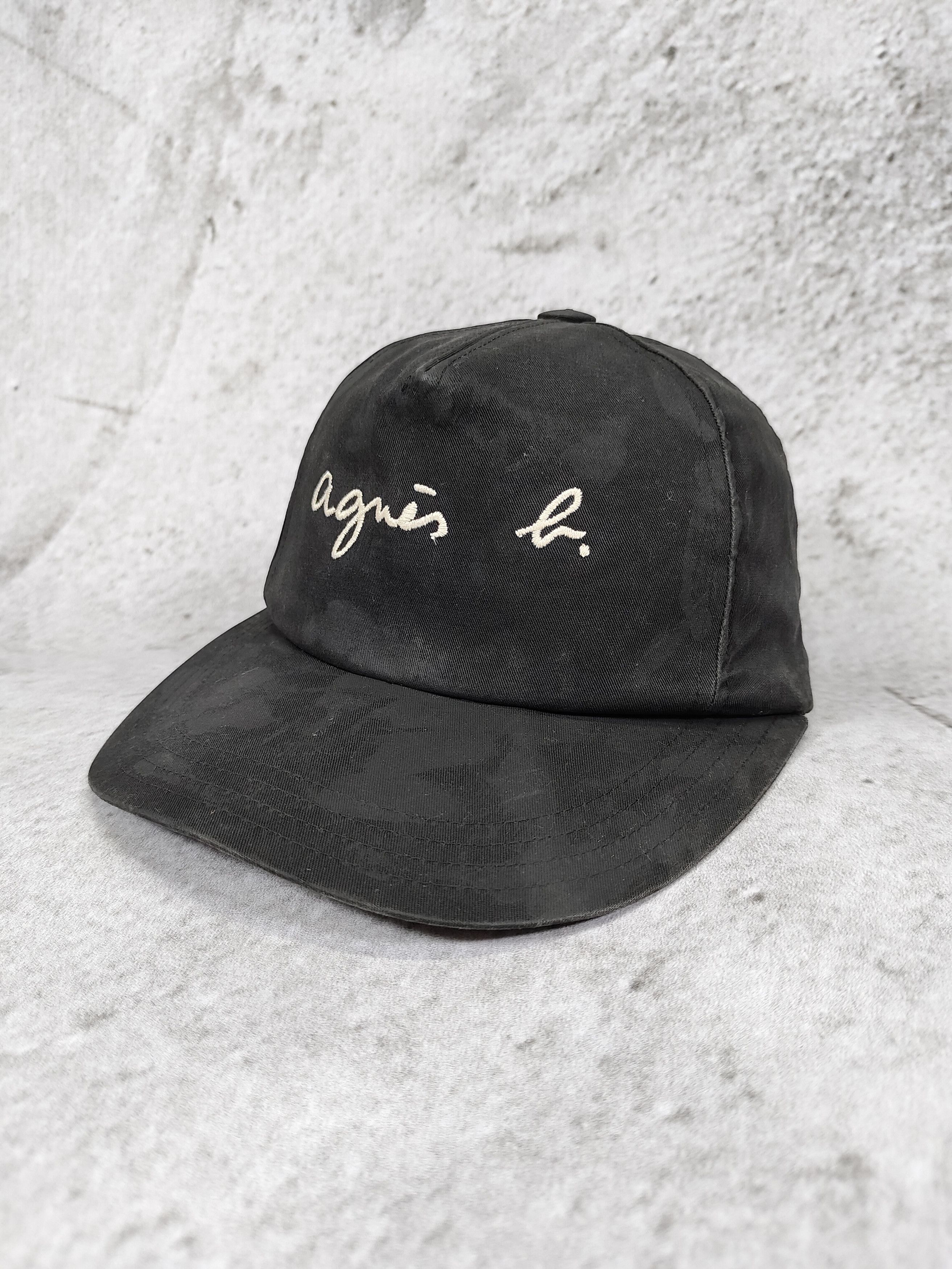 agnes b. 90s Agnes b 🇫🇷 Script Logo Embroidery Abstract Painted Art Size ONE SIZE - 2 Thumbnail
