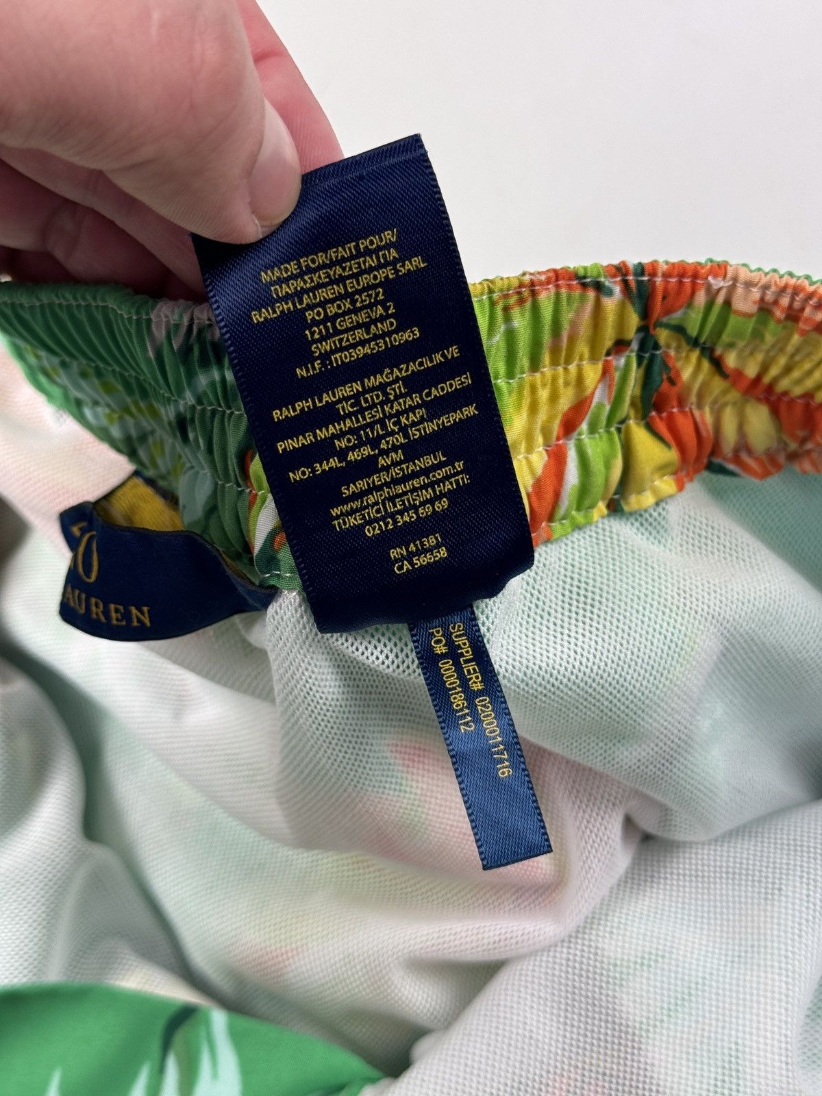 Polo Ralph Lauren × Ralph Lauren POLO Ralph Lauren Floral Printed Aloha Trunks Swim Shorts Size US 32 / EU 48 - 24 Thumbnail