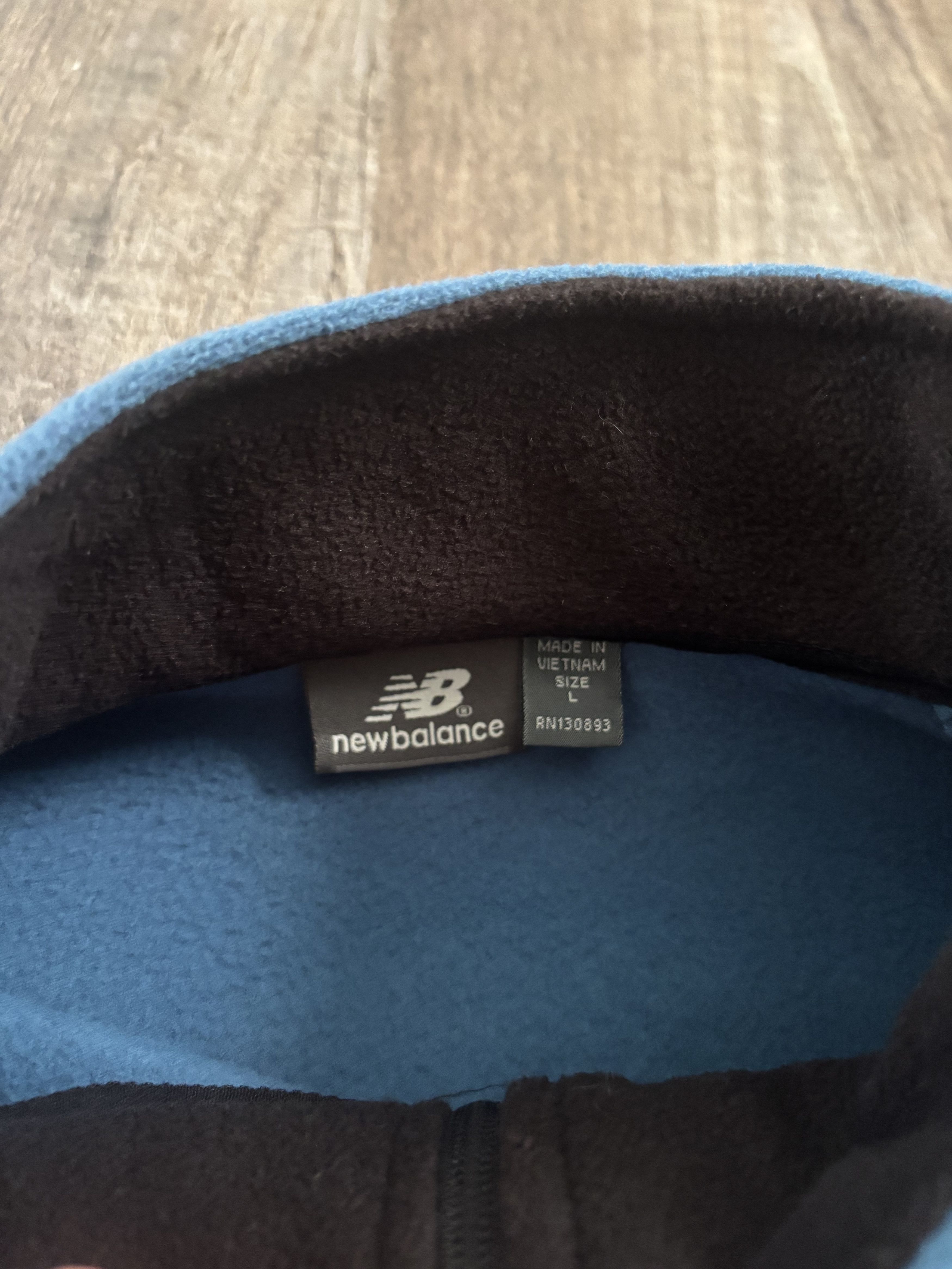 New Balance NEW New Balance Zip Up Fleece Jacket Two Toned Size US L / EU 52-54 / 3 - 3 Thumbnail