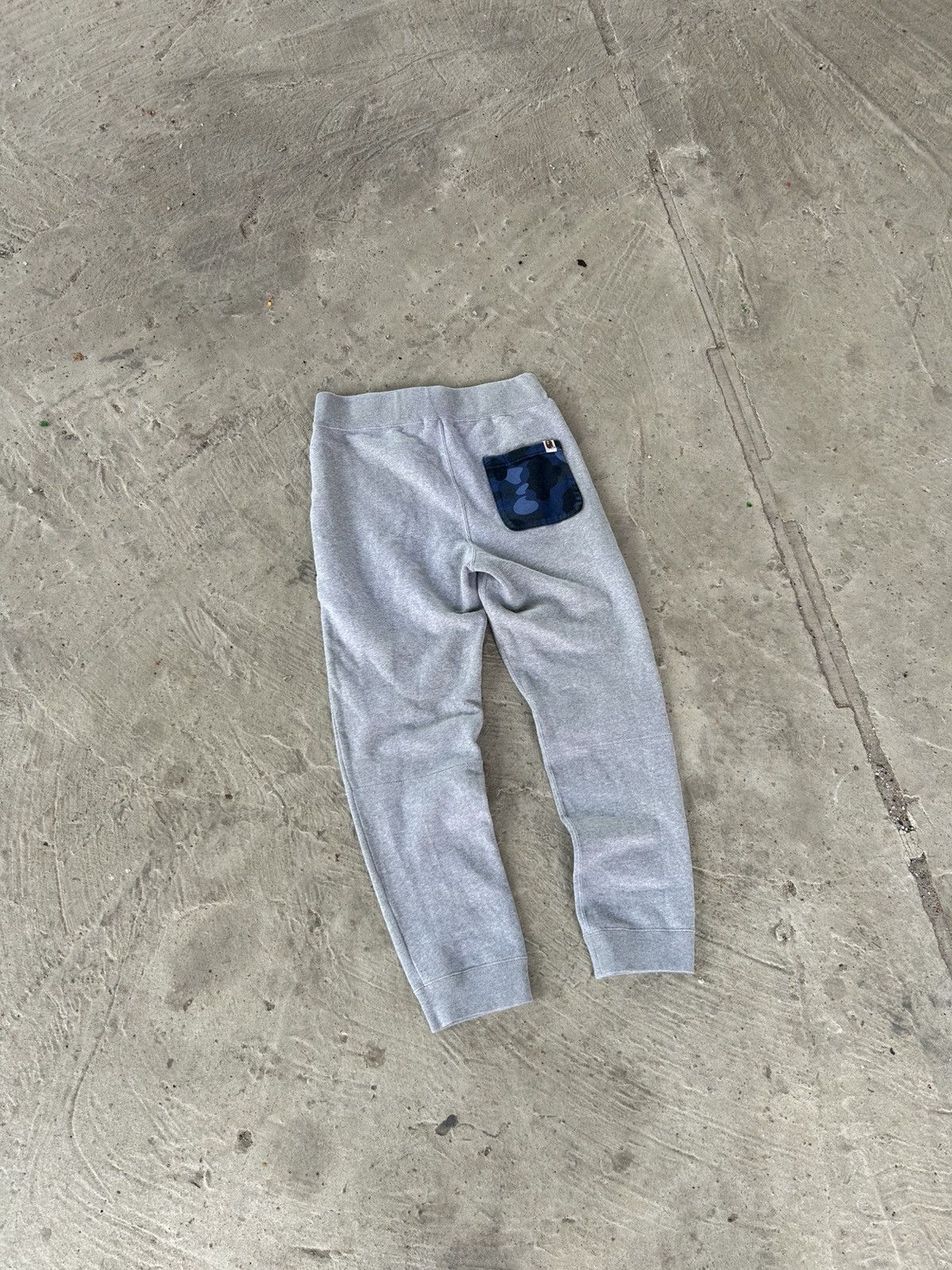 Bape Rare Bape Shark Sweatpants Grey Blue Camo Pocket Y2K Size S Size US 30 / EU 46 - 6 Thumbnail