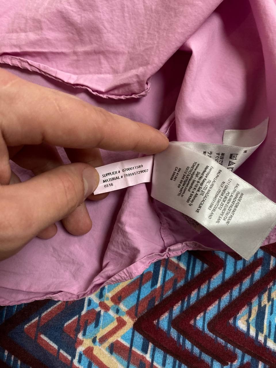 Polo Ralph Lauren × Vintage Polo Ralph Lauren Classic Fit Shirt Men's Medium Pink Size US M / EU 48-50 / 2 - 4 Thumbnail