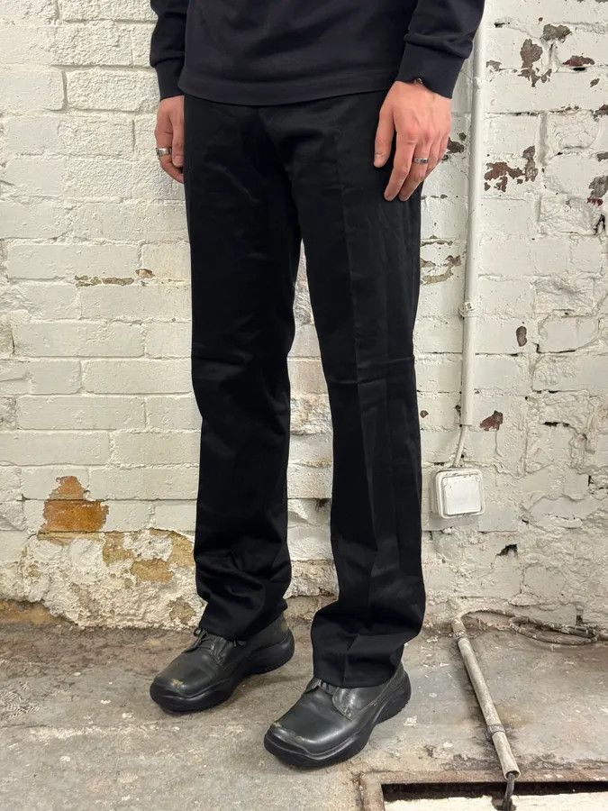 Roberto Cavalli 2000s Roberto Cavalli Black Classy Casual Pants Size US 31 - 2 Thumbnail