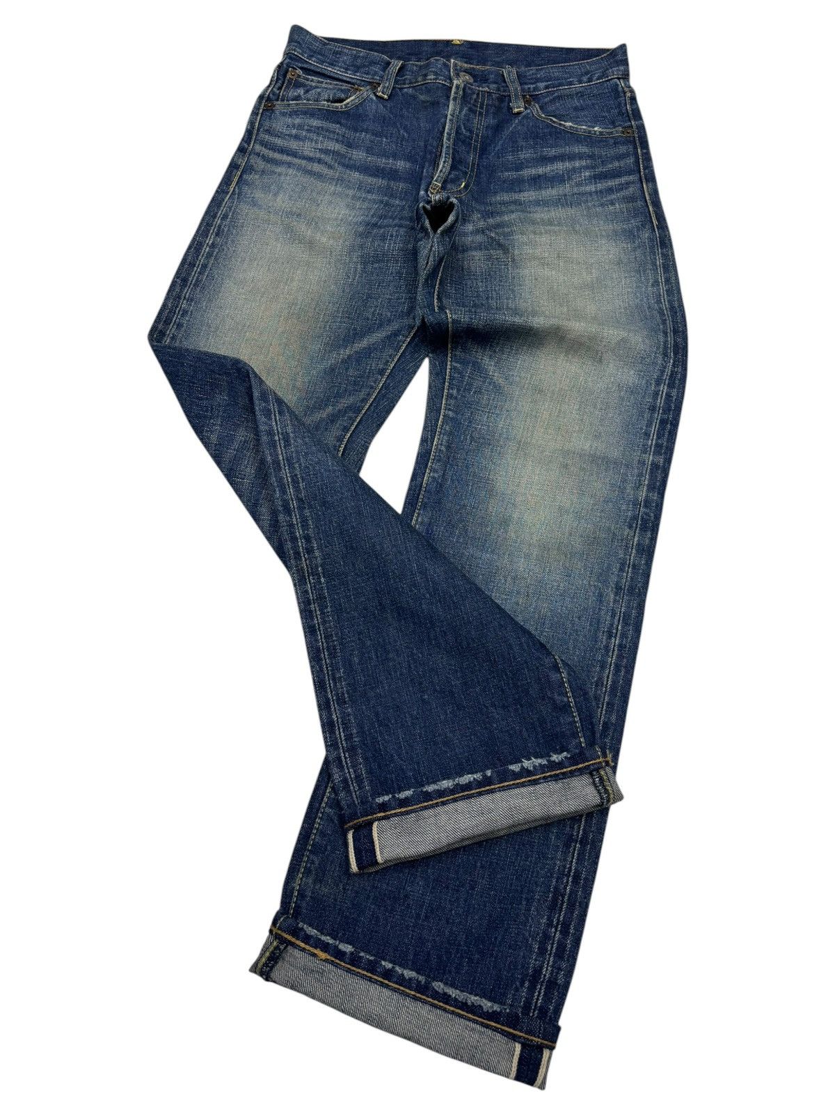 Kapital JOURNAL STANDARD SELVEDGE JAPAN DENIM JEANS Size US 28 / EU 44 - 2 Thumbnail