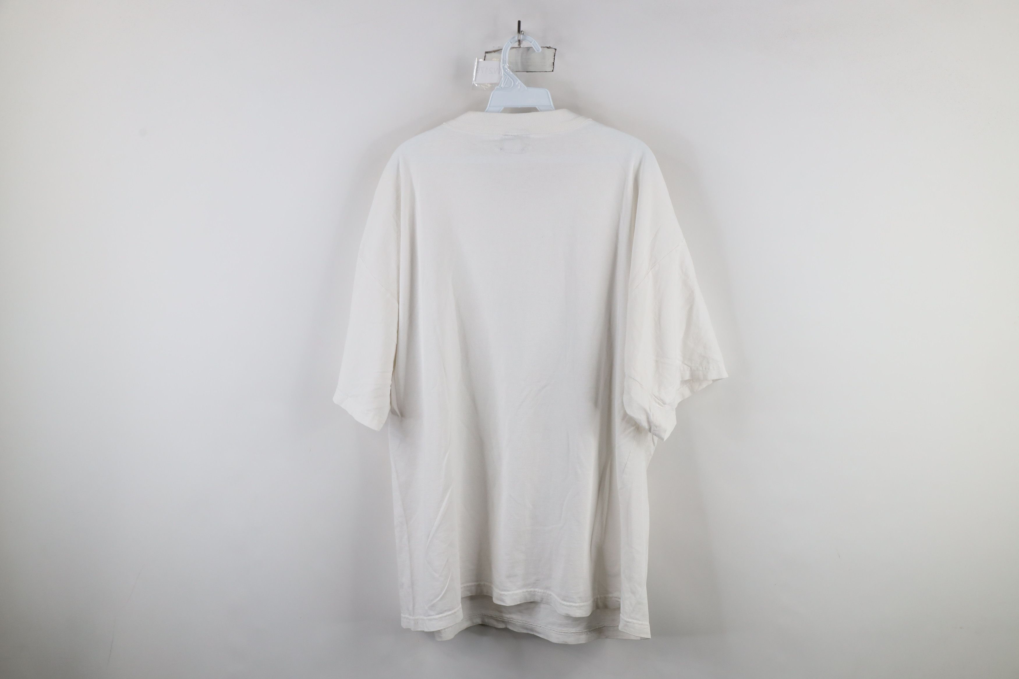 Vintage Vintage 90s Streetwear Flowers Short Sleeve T-Shirt USA Size XXL / US 16-18 / IT 52-54 - 13 Thumbnail