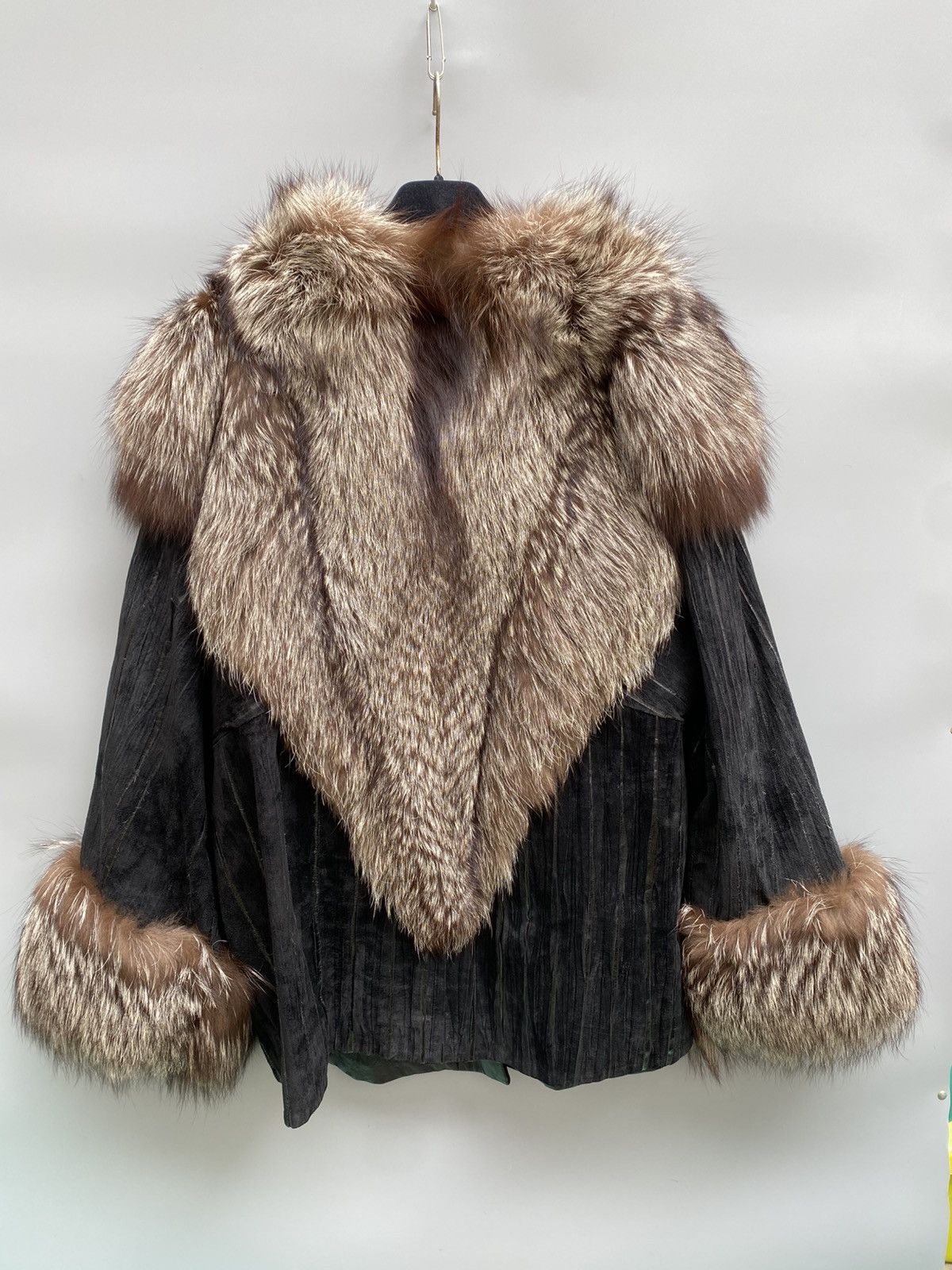 Sagafurs 90s SagaFurs- Fox Fur Leather Jacket Size US M / EU 48-50 / 2 - 14 Thumbnail