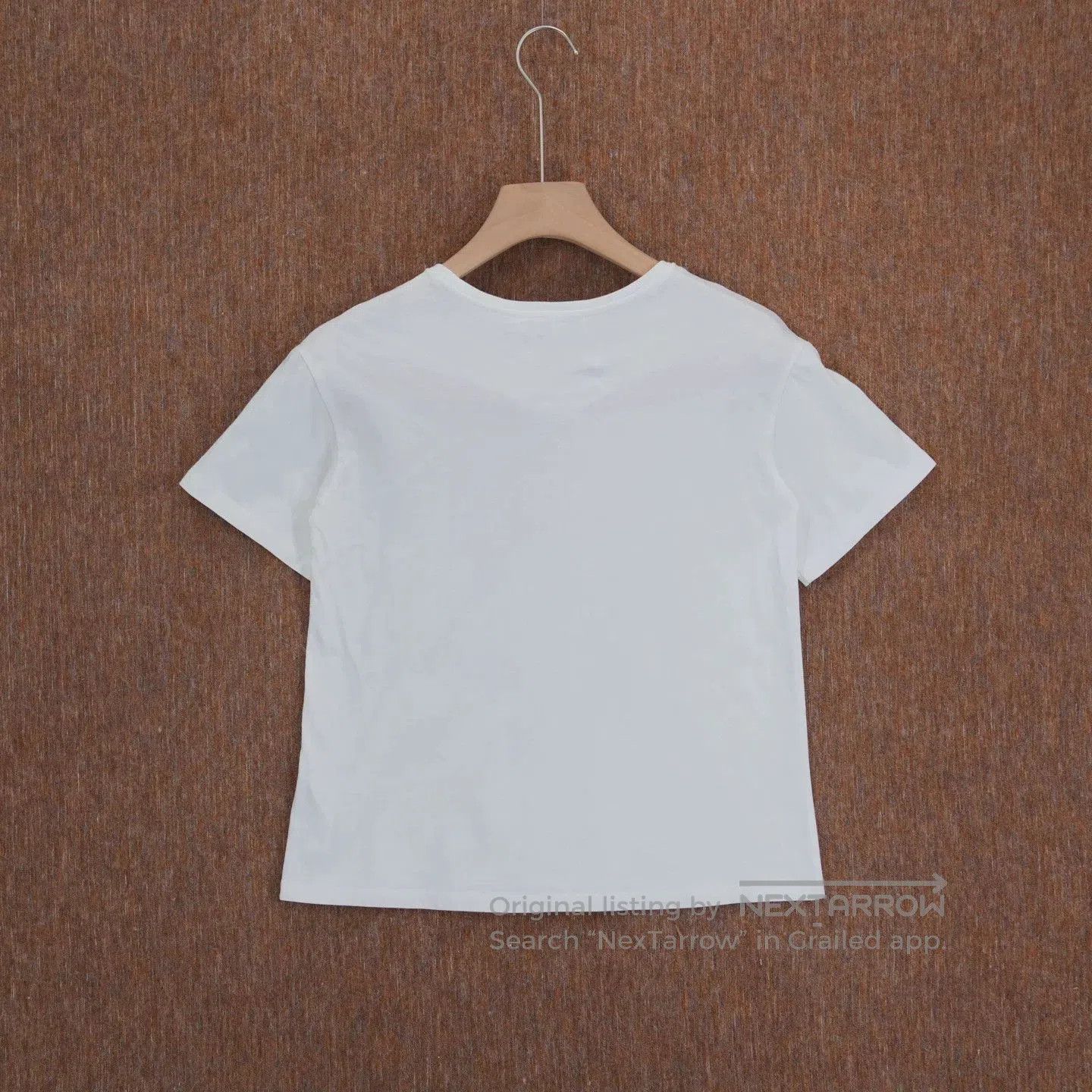 Dior Dior Ivory Cotton Short Sleeve Top. Size M / US 6-8 / IT 42-44 - 2 Thumbnail